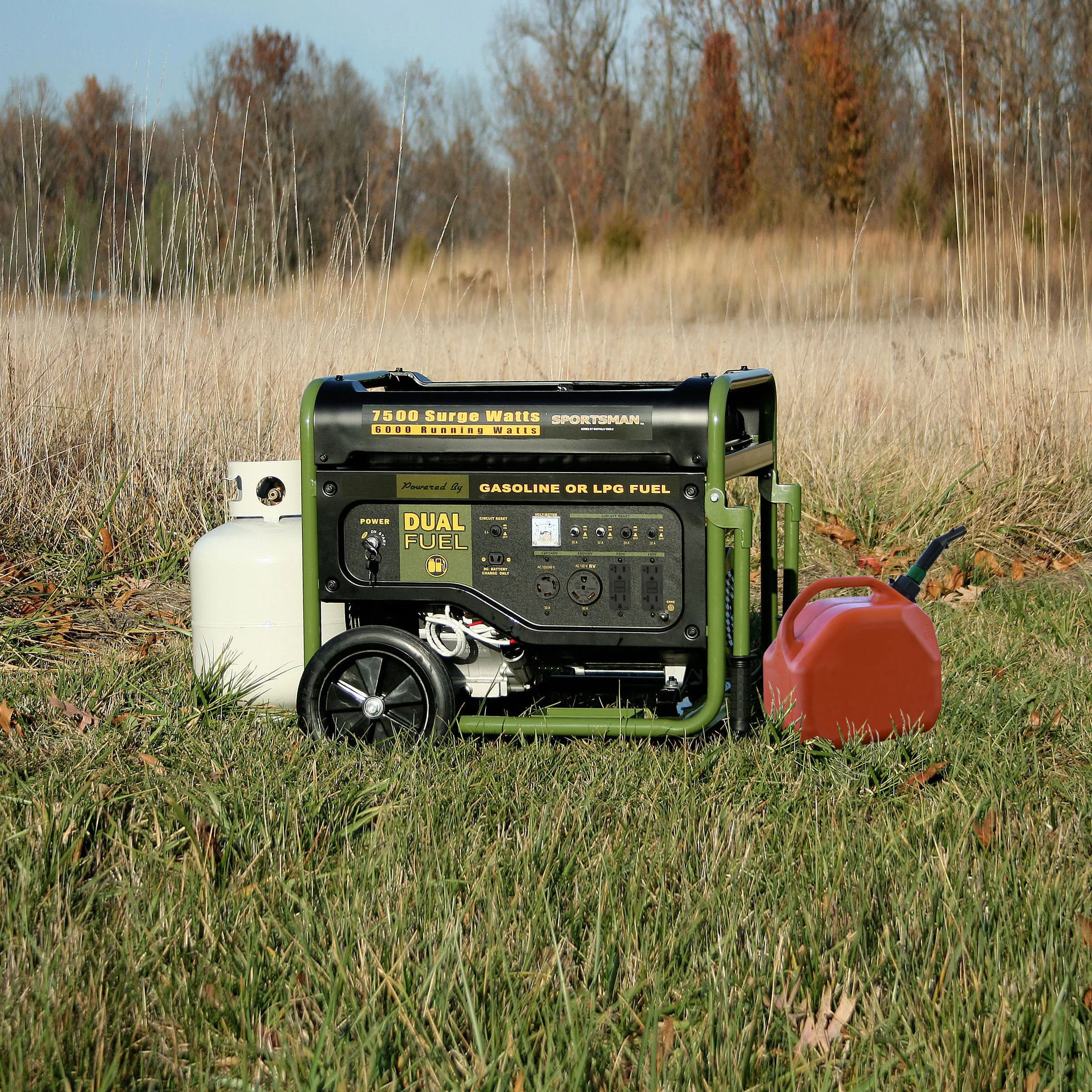 Sportsman 7500 Watts Dual Fuel Portable Generator