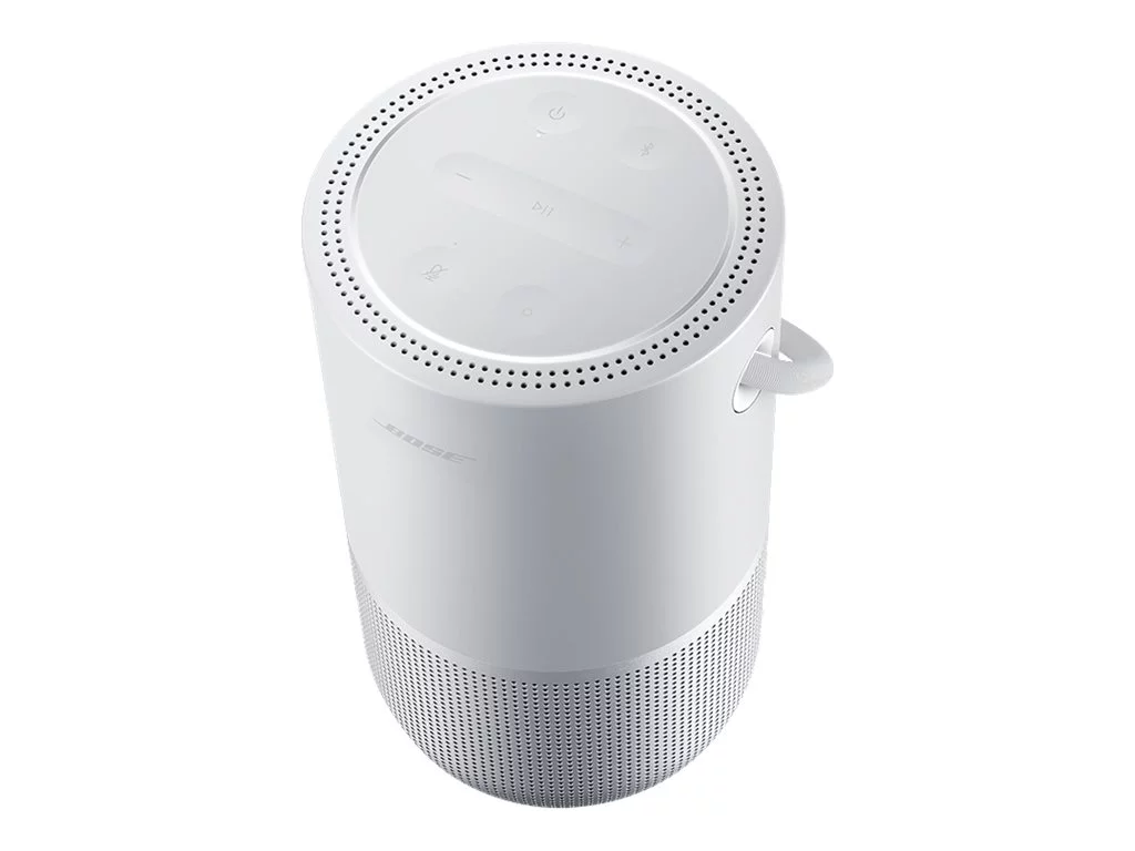 Bose Portable Smart Speaker with Wi-Fi, Bluetooth and Voice Control Built-in, Silver