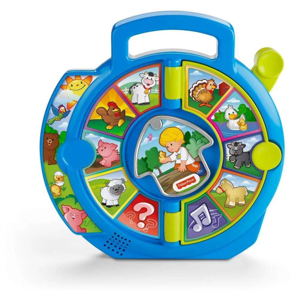 Fisher-Price Little People World of Animals See ‘n Say Toddler Musical Learning Toy