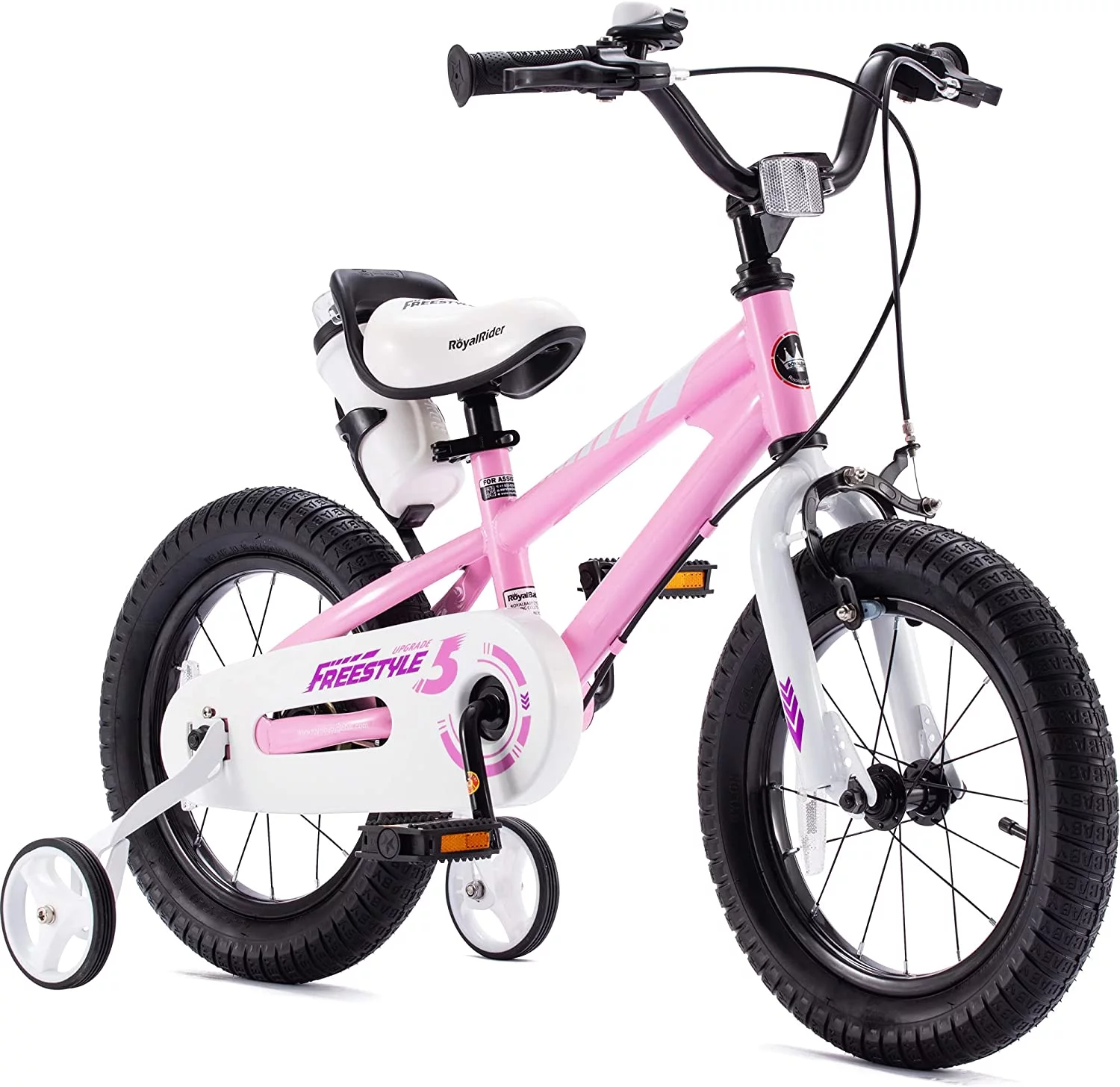 Royalbaby BMX Freestyle 12 inch Kid’s Bike Blue with Two Hand Brakes