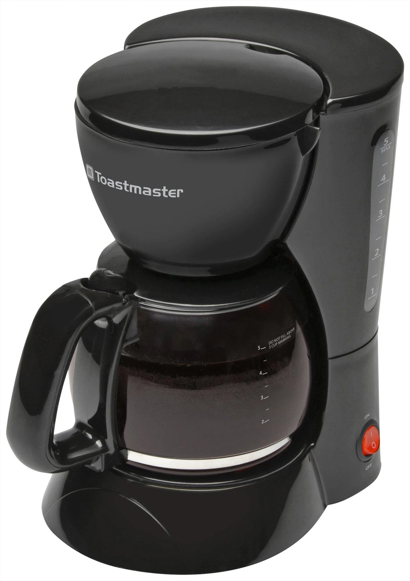 Toast Master 5 Cup Coffee Maker TM-544CM One Size Black