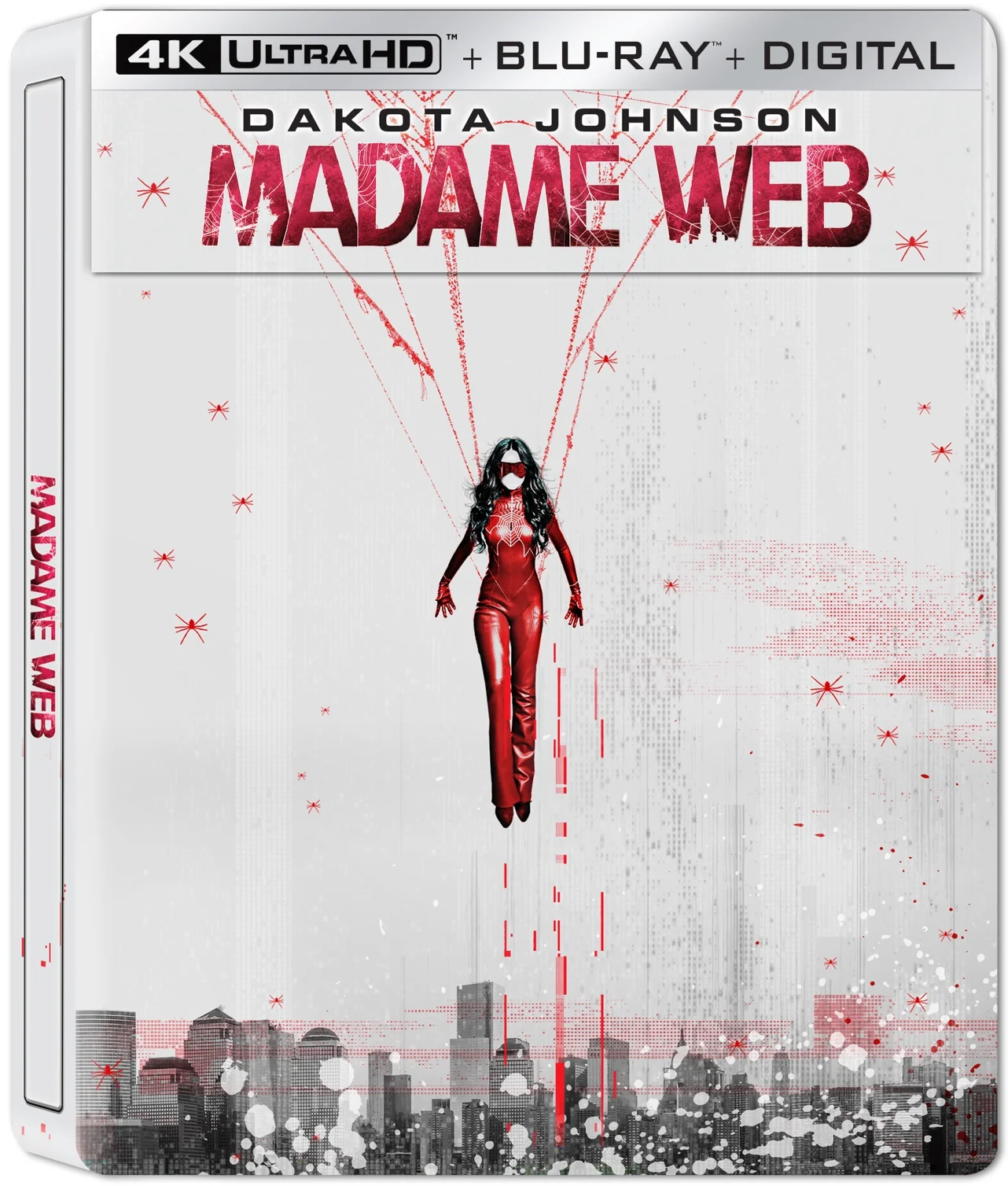 Madame Web (Steelbook) (4K Ultra HD + Blu-Ray + Digital Copy)