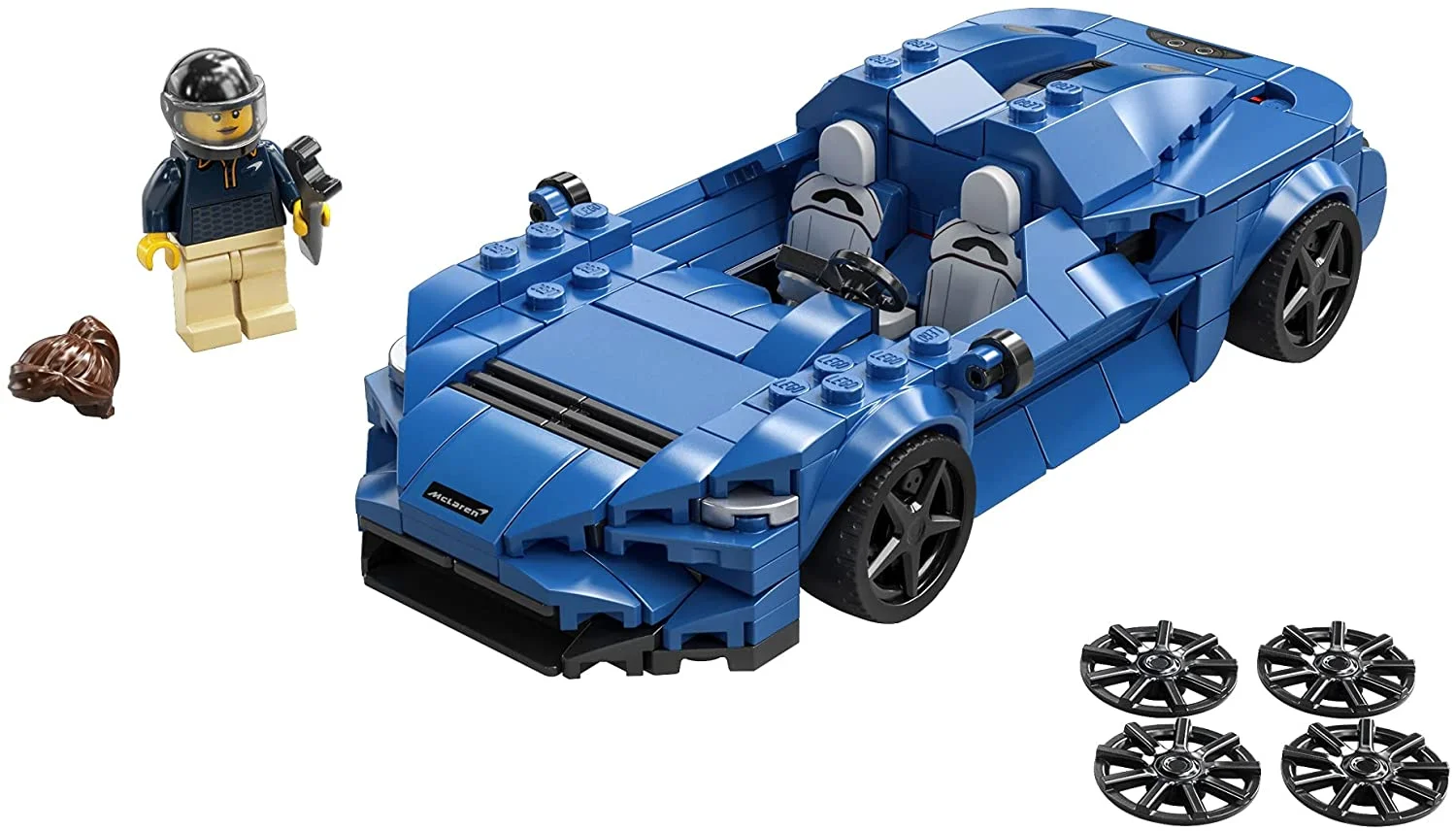 LEGO Speed Champions McLaren Elva 76902 Building Kit; Top Toy Car; Cool Toy for Kids; New 2021 (263 Pieces)