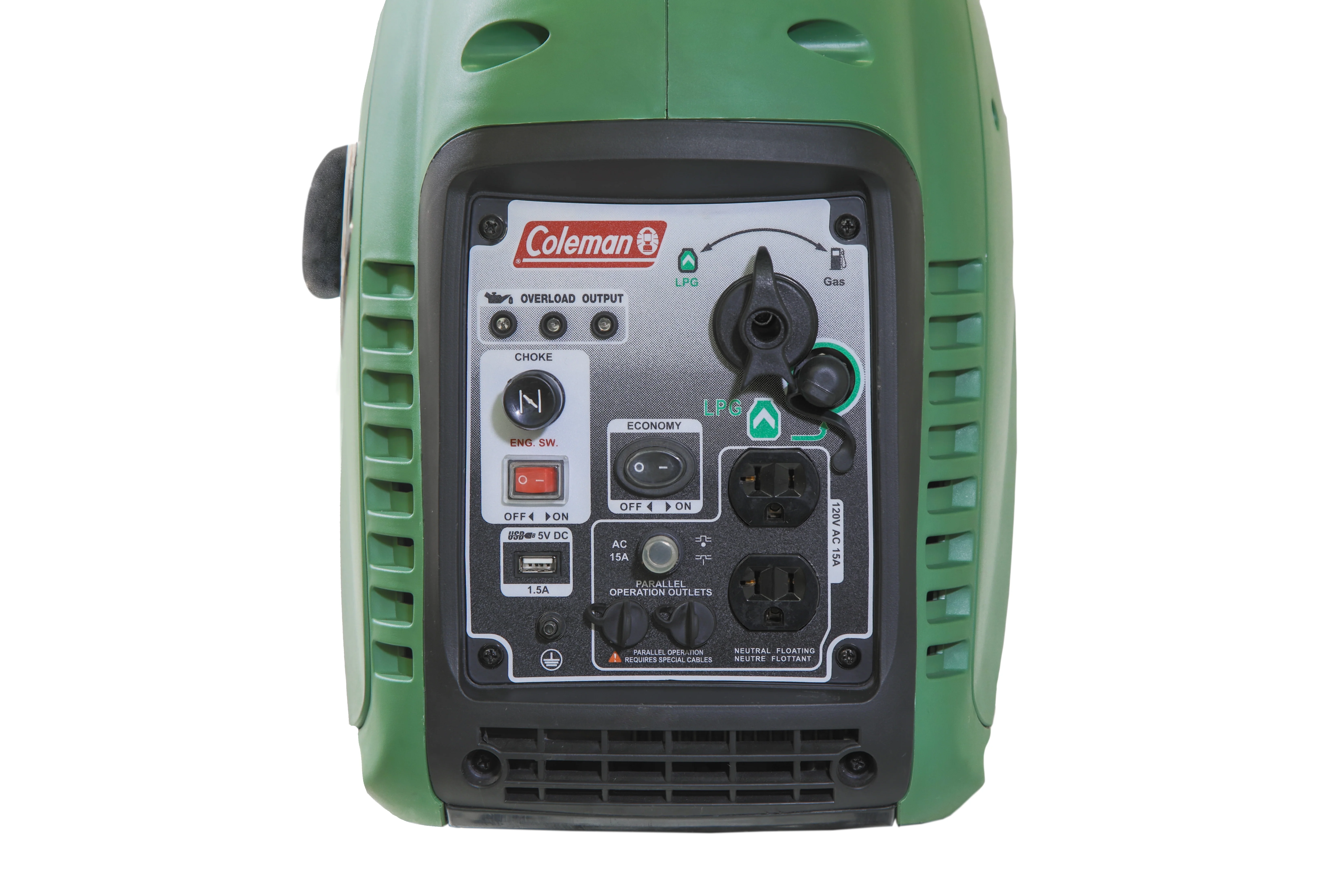 Coleman DF220 Gas Powered 2200w Power Ride-On Generator