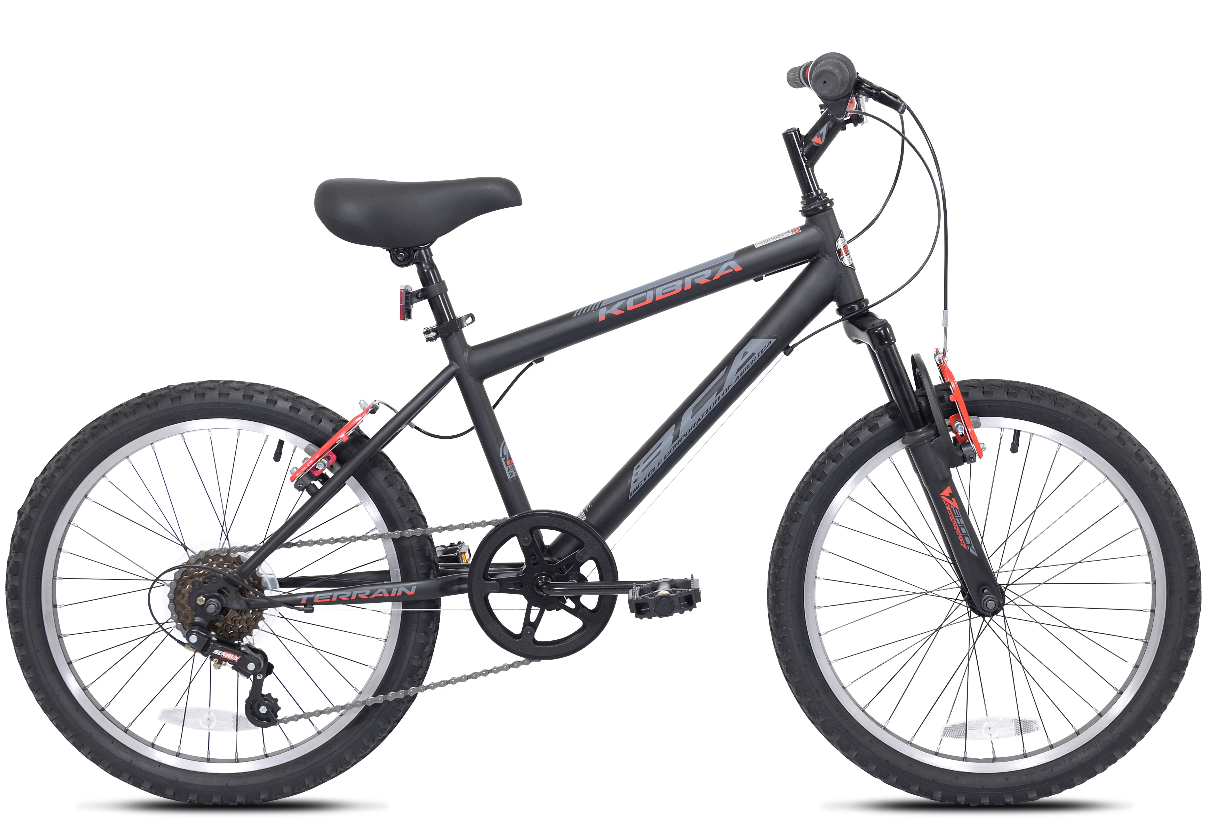 Kent 20″ Boys Kobra Mountain Child Bicycle, Black