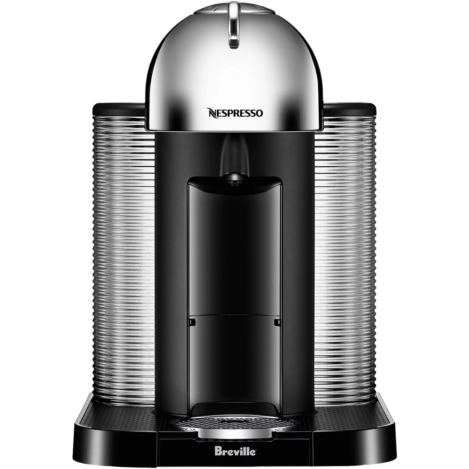 Breville Nespresso Vertuo Coffee & Espresso Single-Serve Machine in Black