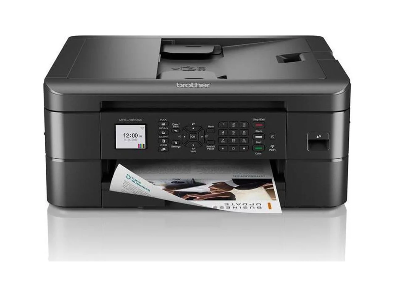 Brother MFC-J1010DW Color Inkjet All-in-One Printer with Wireless Connectivity, Duplex Printing