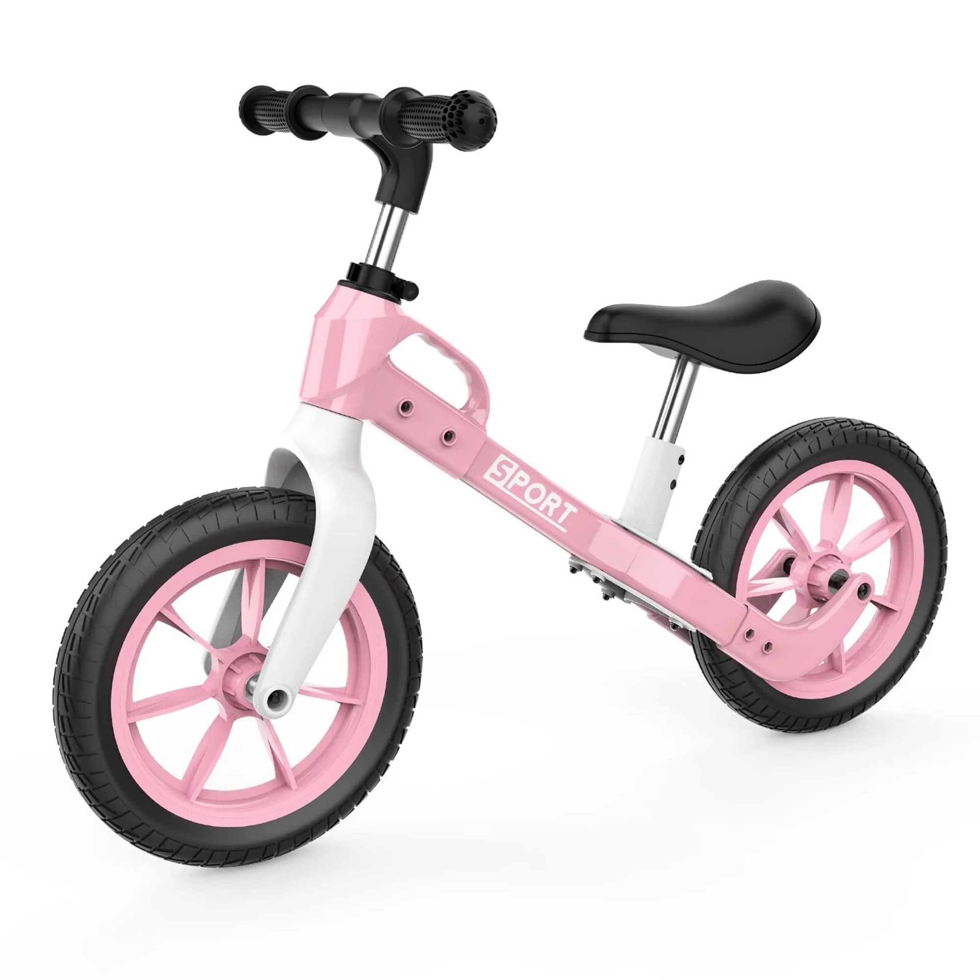 LELINTA Balance Bike – Lightweight Toddler Bike for 2, 3, 4, and 5 Year Old Boys and Girls – No Pedal Bikes for Kids with Adjustable Handlebar and seat – Aluminium, EVA Tires – Training Bike