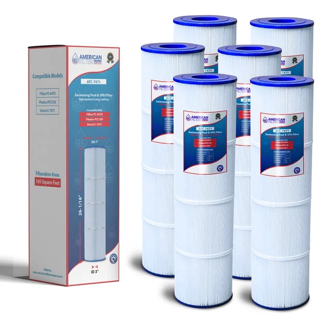 AFC Brand Model # AFC-7471 , Swimming Pool and Spa Filter , Compatible with PCM125 – 4 Filters