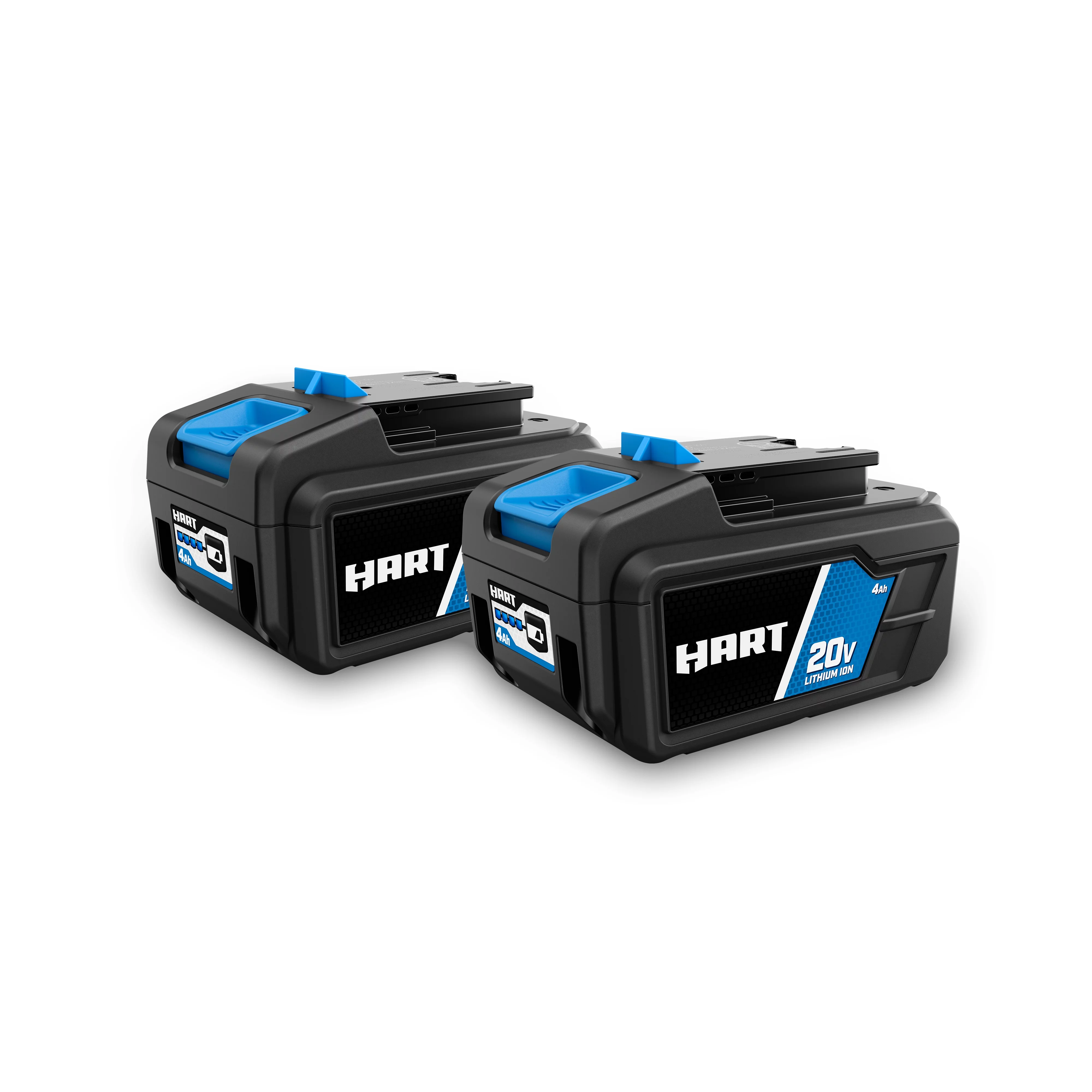 HART 2-pack 20-Volt 4.0Ah Lithium-Ion Batteries (Charger Not Included)