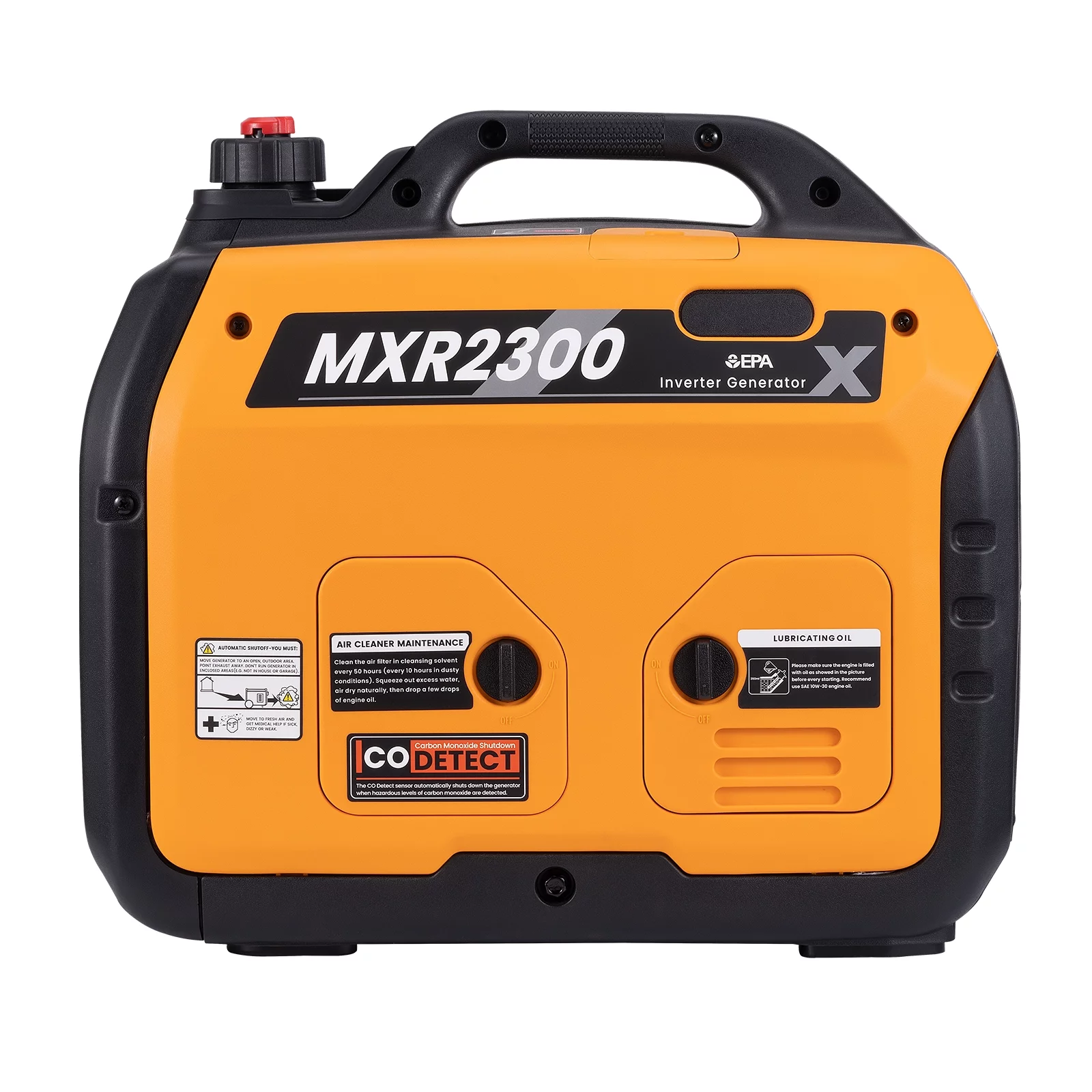 Maxpeedingrods 2300 W Portable Inverter Generator Gasoline Powered Ultralight Super Quiet Outdoor Camping Caravan RV Petrol Power Station Recoil Start