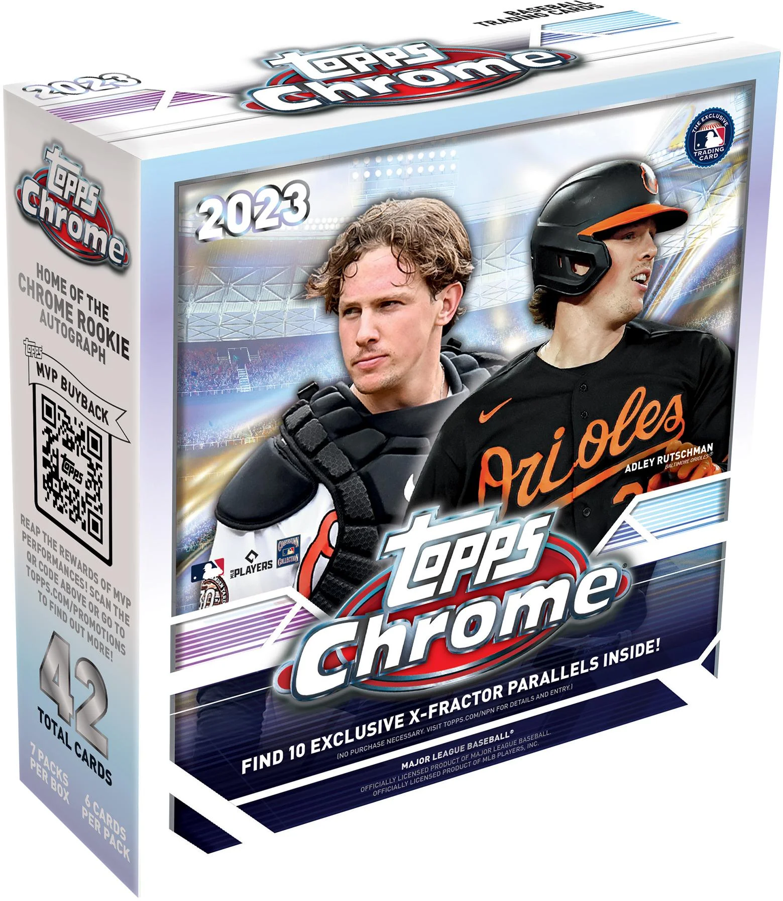 2023 Topps Chrome Baseball Factory Sealed Monster Box – Direct from Topps