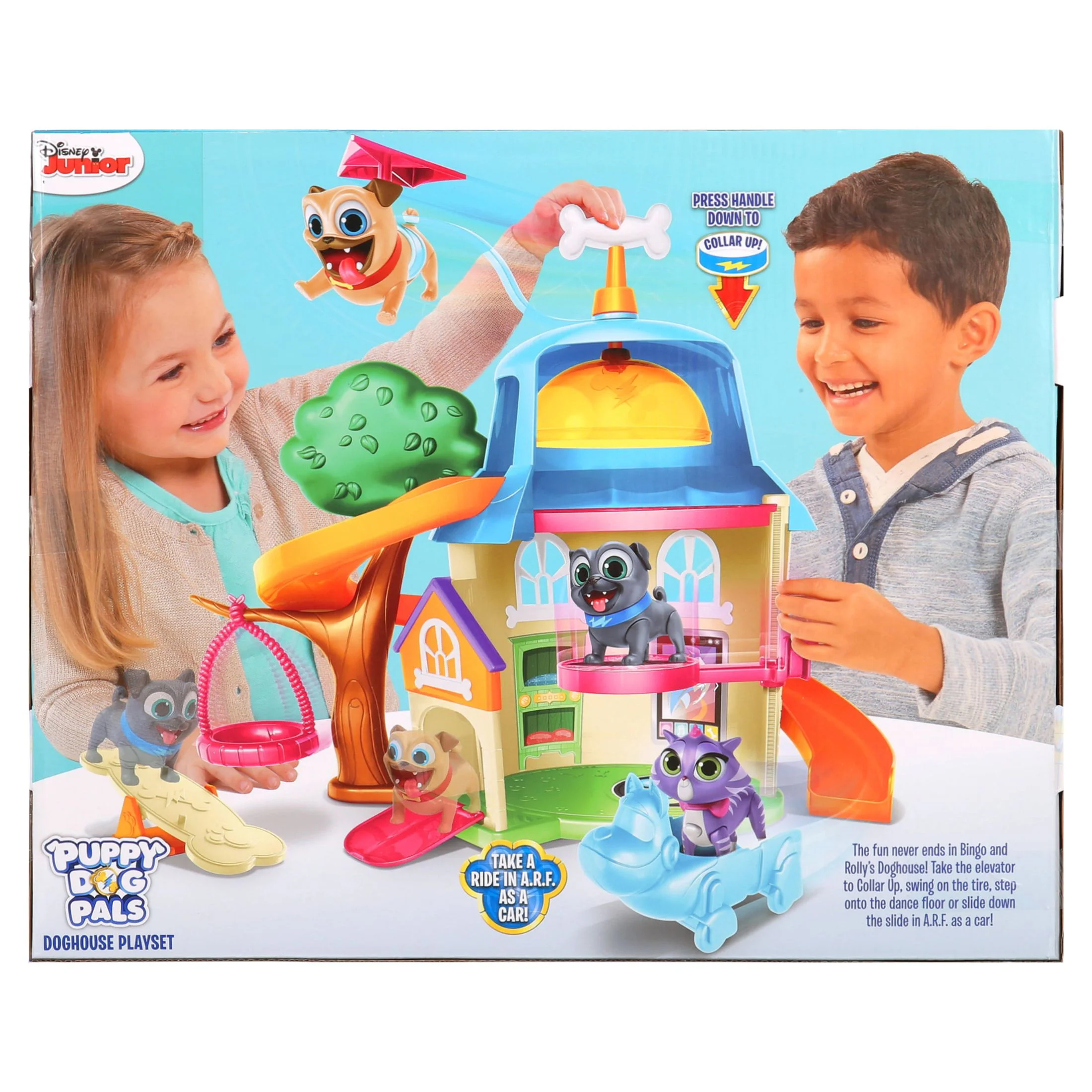 Puppy Dog Pals Doghouse Playset, Officially Licensed Kids Toys for Ages 3 Up, Gifts and Presents