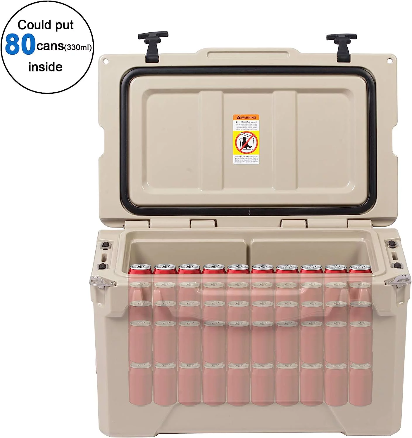 KARMAS PRODUCT 35 Quart High Performance Ice Cooler for Fishing, Camping and Outdoor Activities