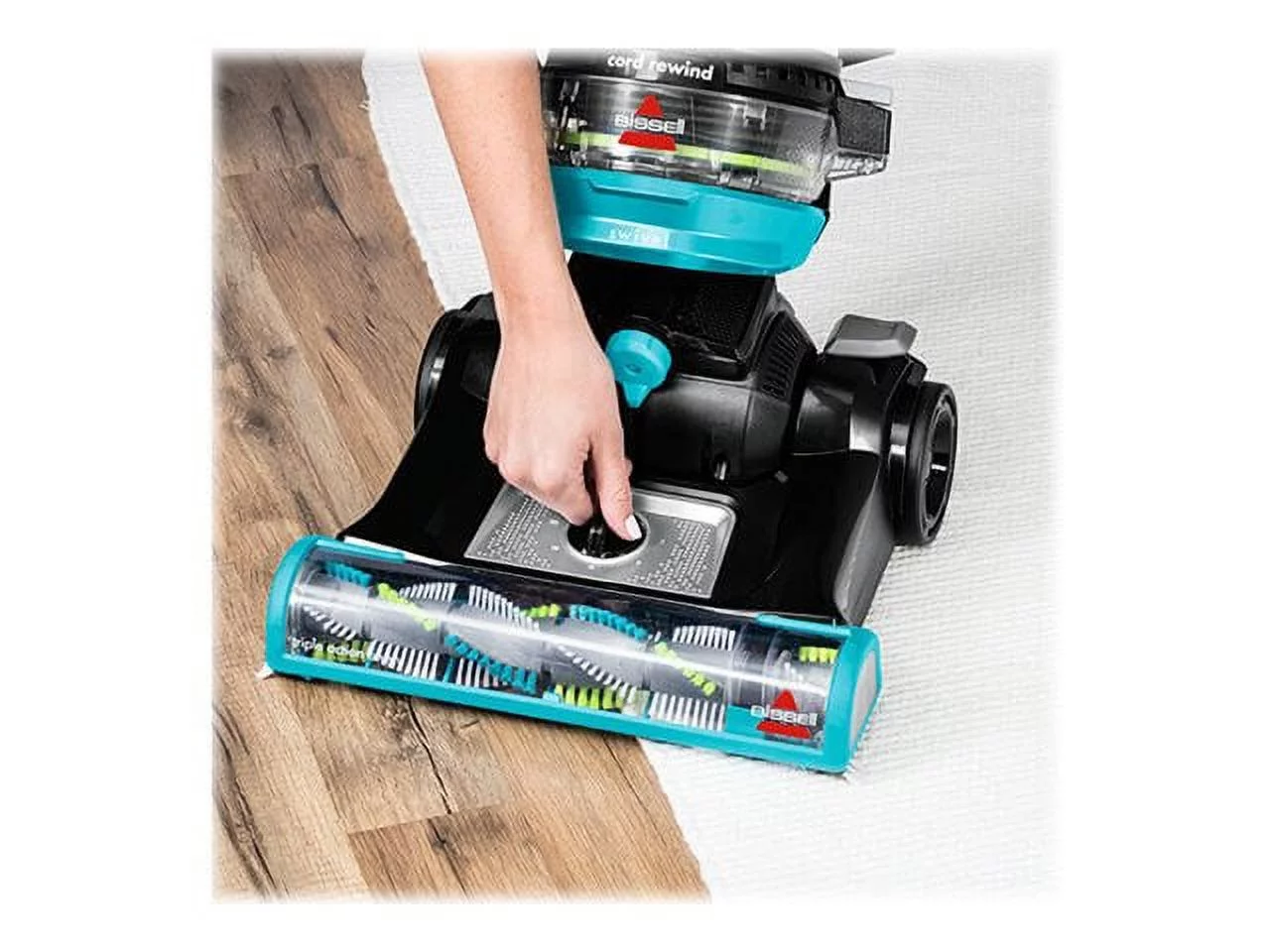 BISSELL CleanView Swivel Rewind Pet Bagless Upright Vacuum