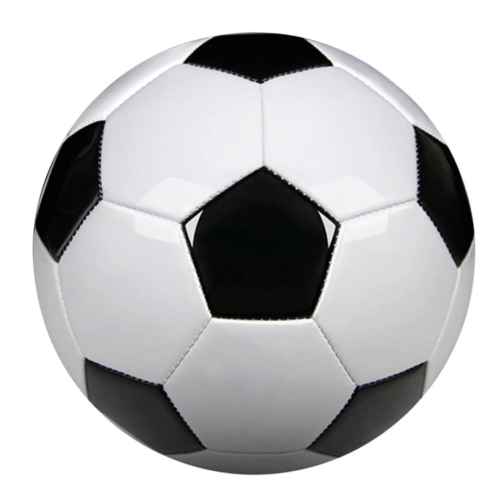 Symkmb Size 5 Professional Training Soccer Balls PU Leather Black White Football Soccer Balls Goal Team Atch Training Balls