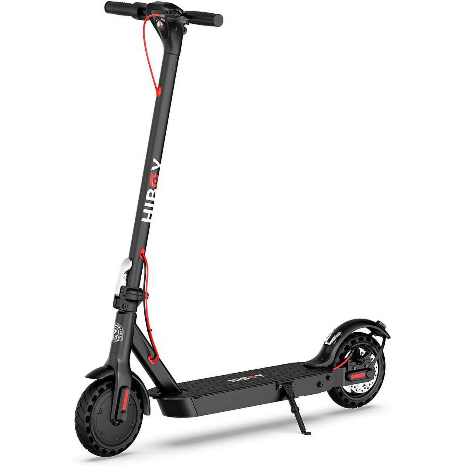 Hiboy KS4 Electric Scooters 350W Motor 17 Miles Long Range & 19 MPH, 8.5″ Honeycomb Tires Portable Folding Kick E Scooter Urban Commuter (Refurbished)