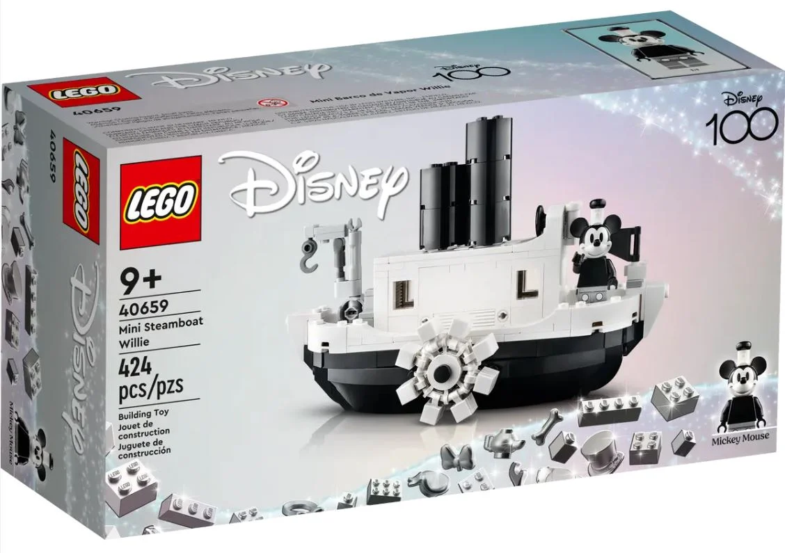 LEGO 40659 Mini Steamboat Willie Store Exclusive 424pcs