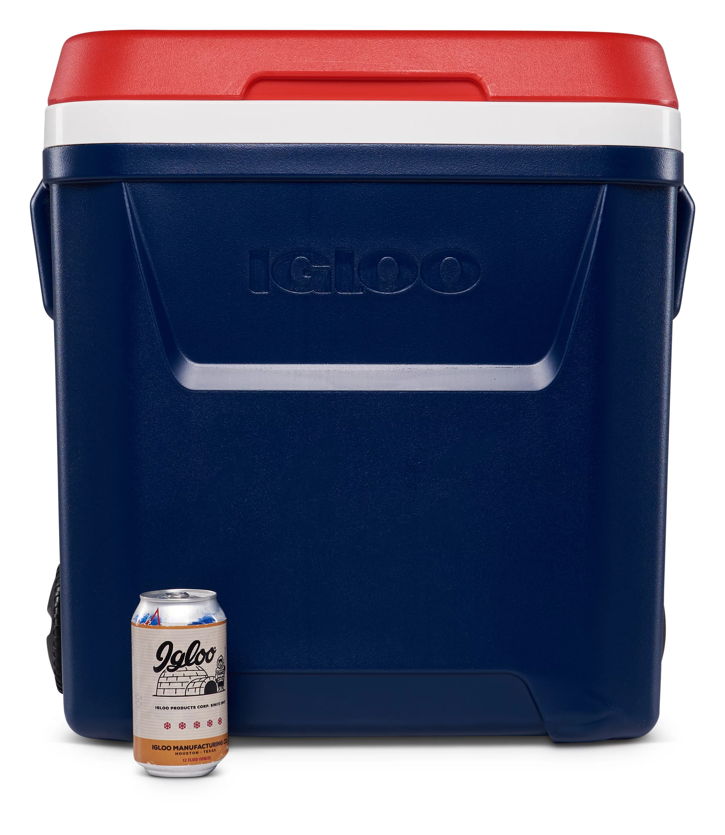 Igloo 60 qt. Texas Edition Ice chest Cooler, Blue with Wheels