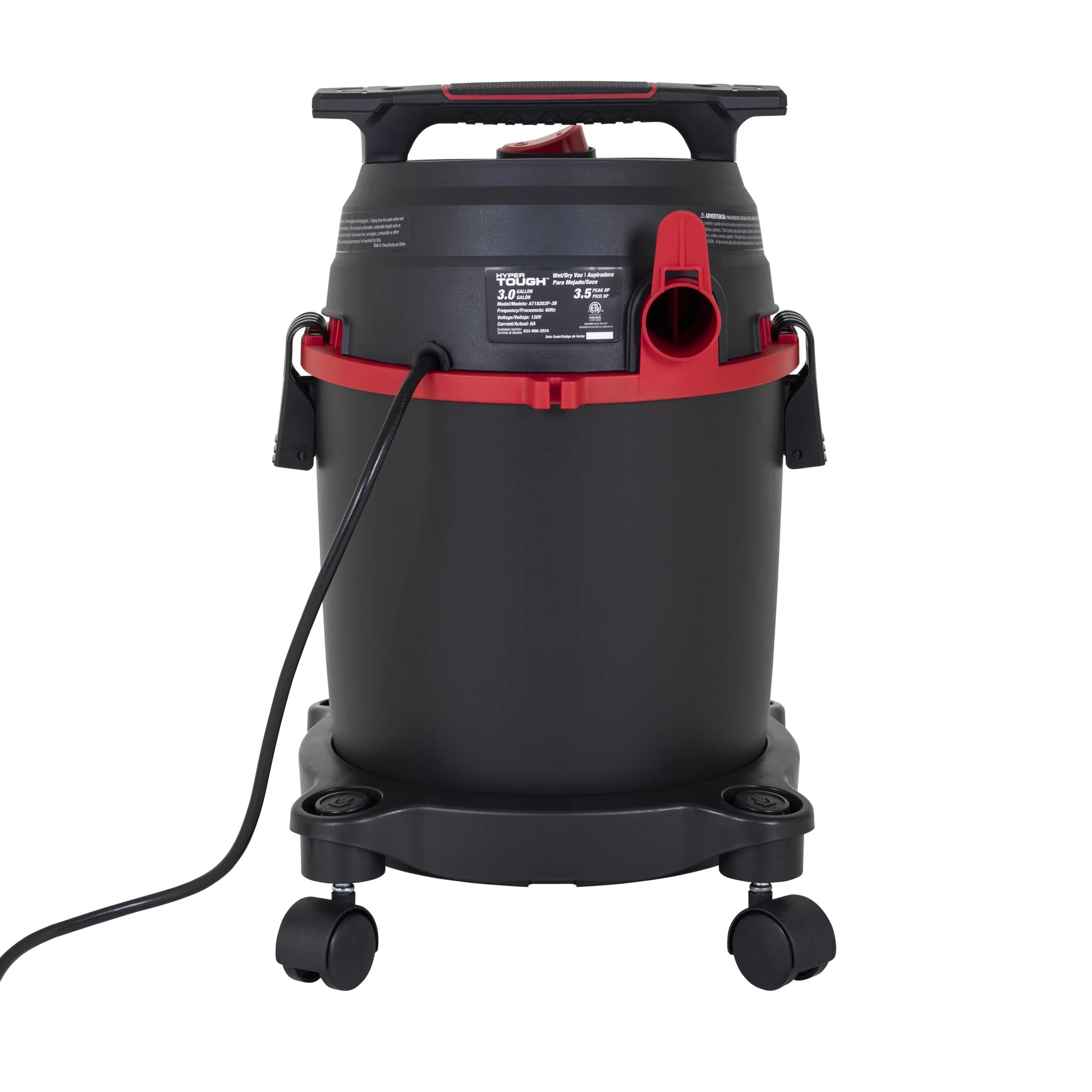 Hyper Tough 3 Gallon Wet Dry Vac