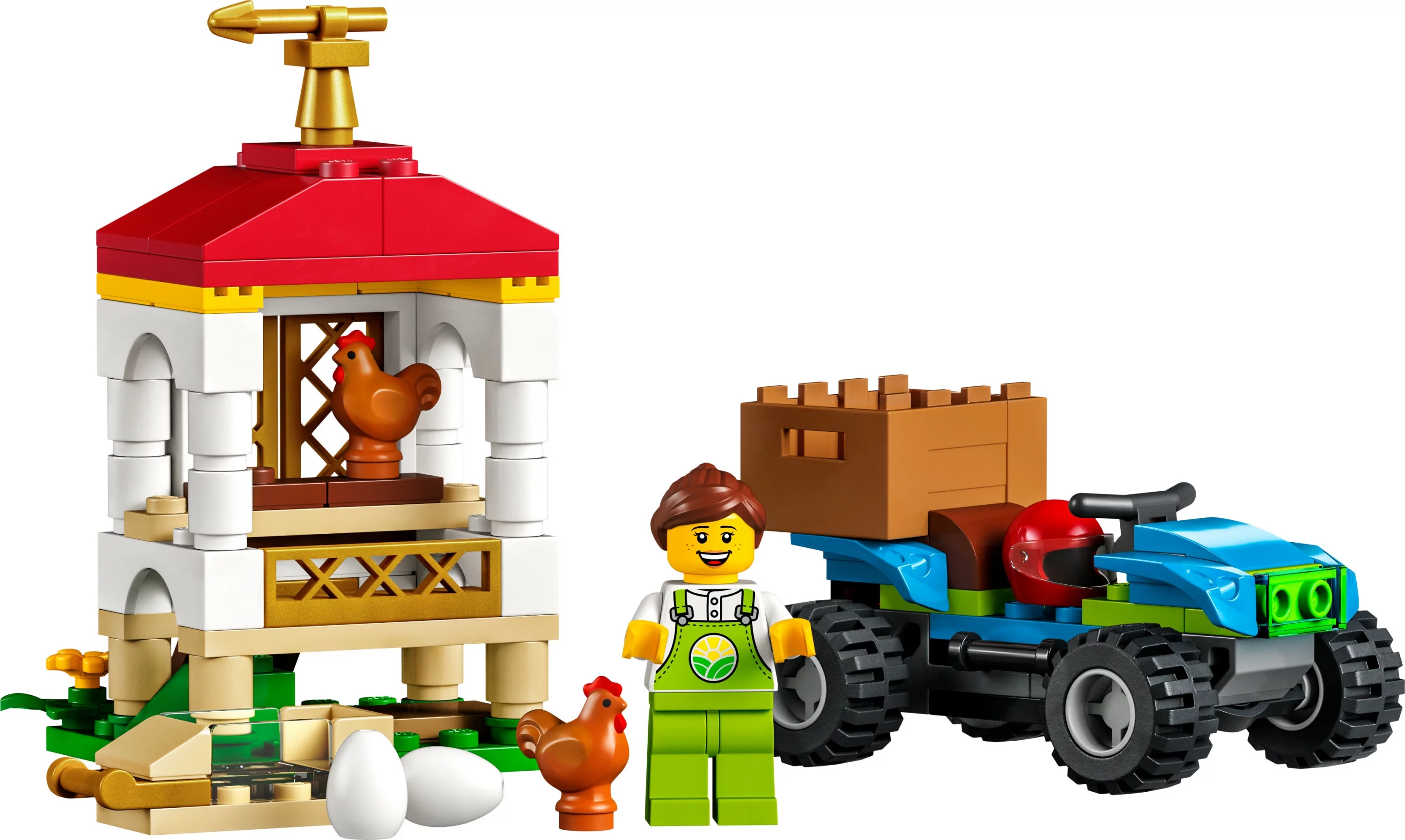 LEGO City Chicken Henhouse 60344 Building Set