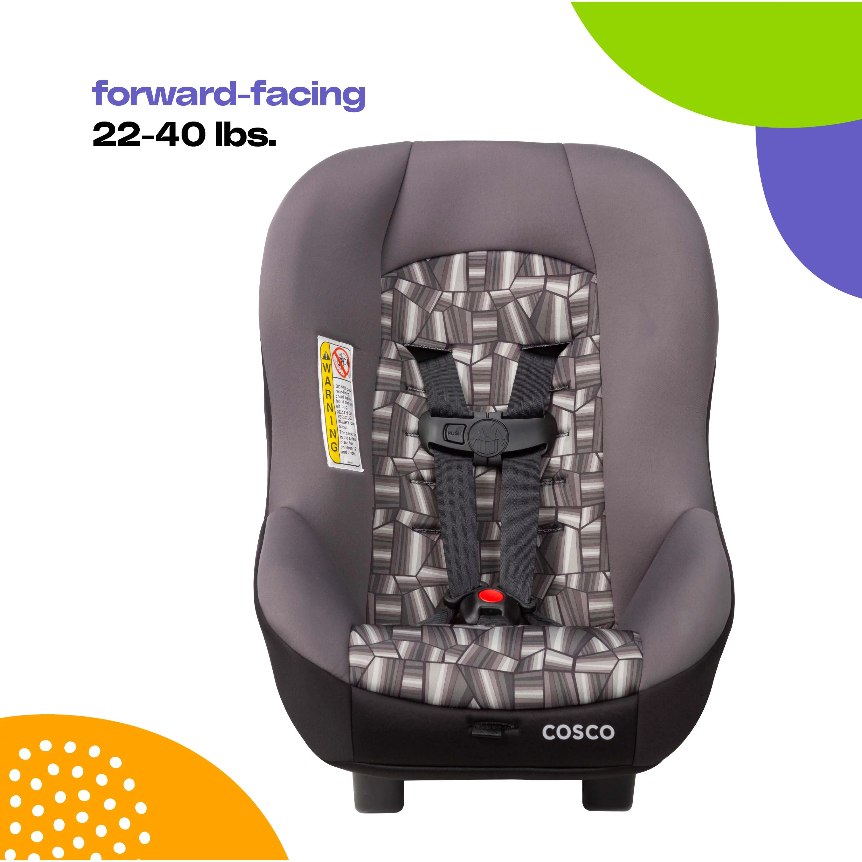 Cosco Kids Scenera NEXT Convertible Car Seat, Otto