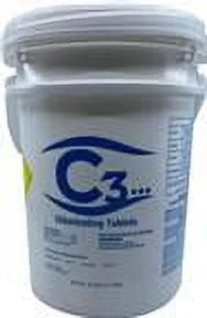 C3 – 10lb Chlorine Tablets, 3 Inch Swimming Pool & Spa