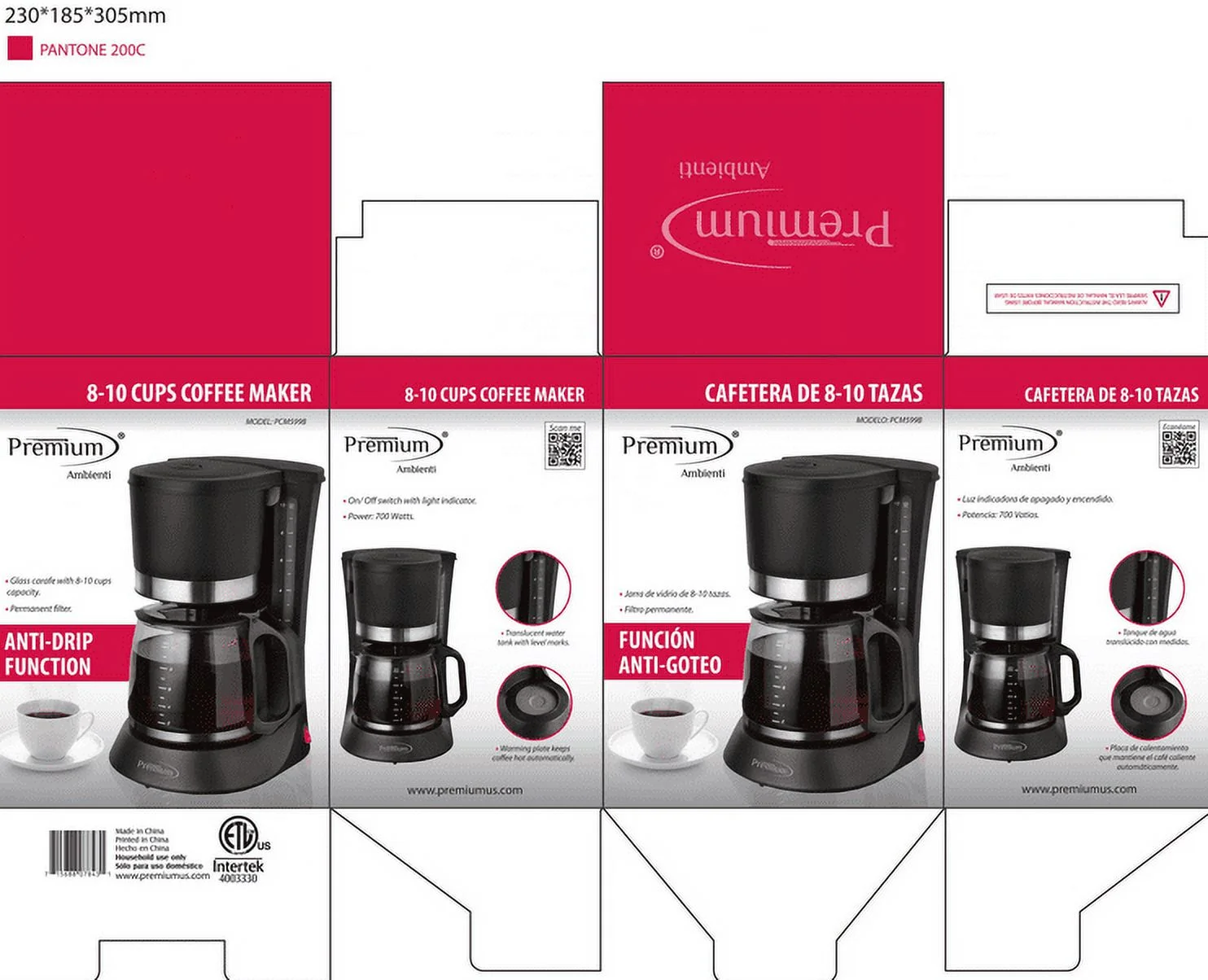 10-Cup Pause to Pour Coffee Maker