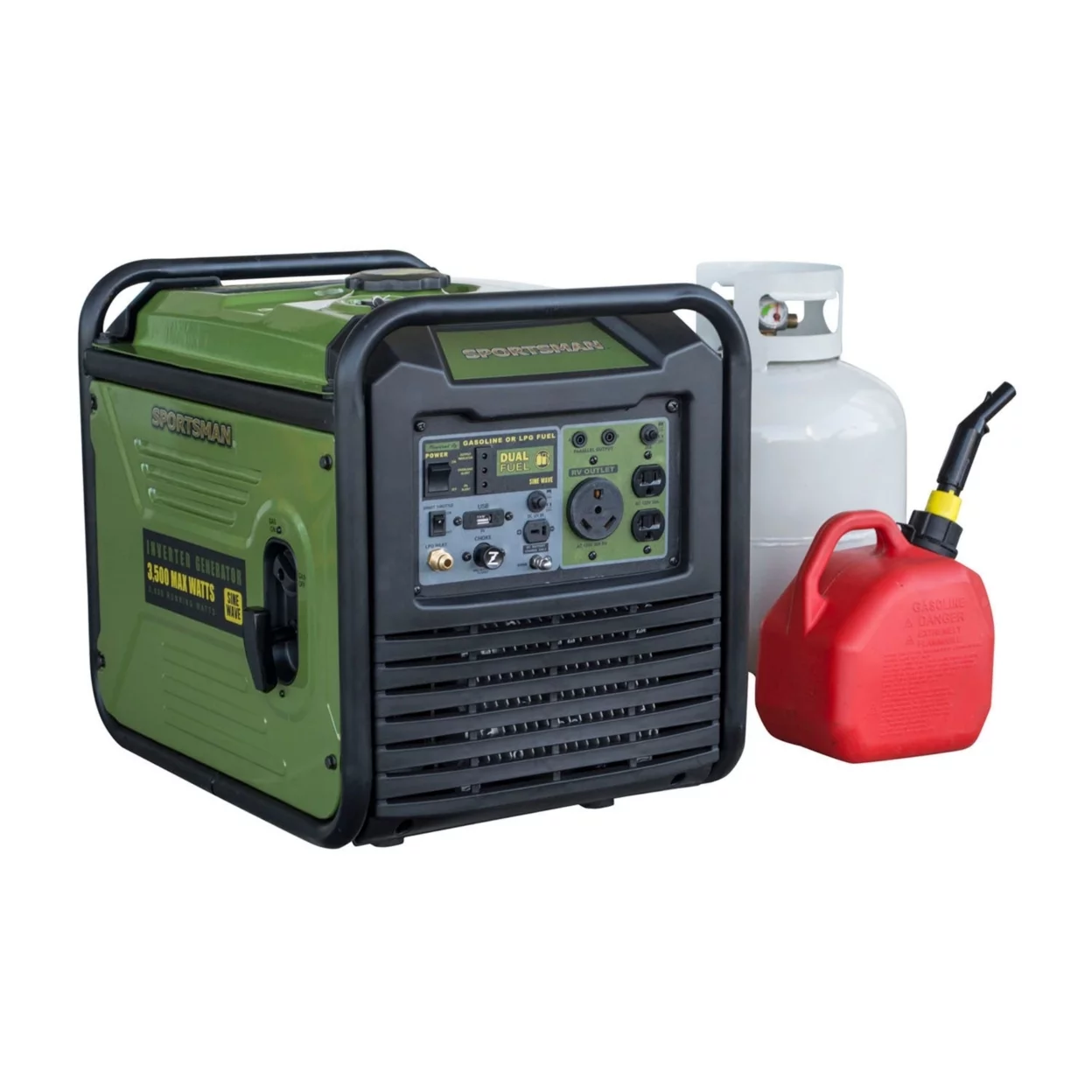 Sportsman 3,500-Watt Dual Fuel Inverter Generator for Sensitive Electronics