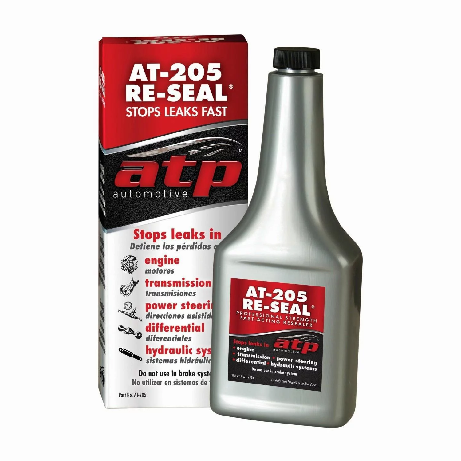 ATP Automatic Transmission Re-Seal – # AT-205, 8 oz bottle, sold by each