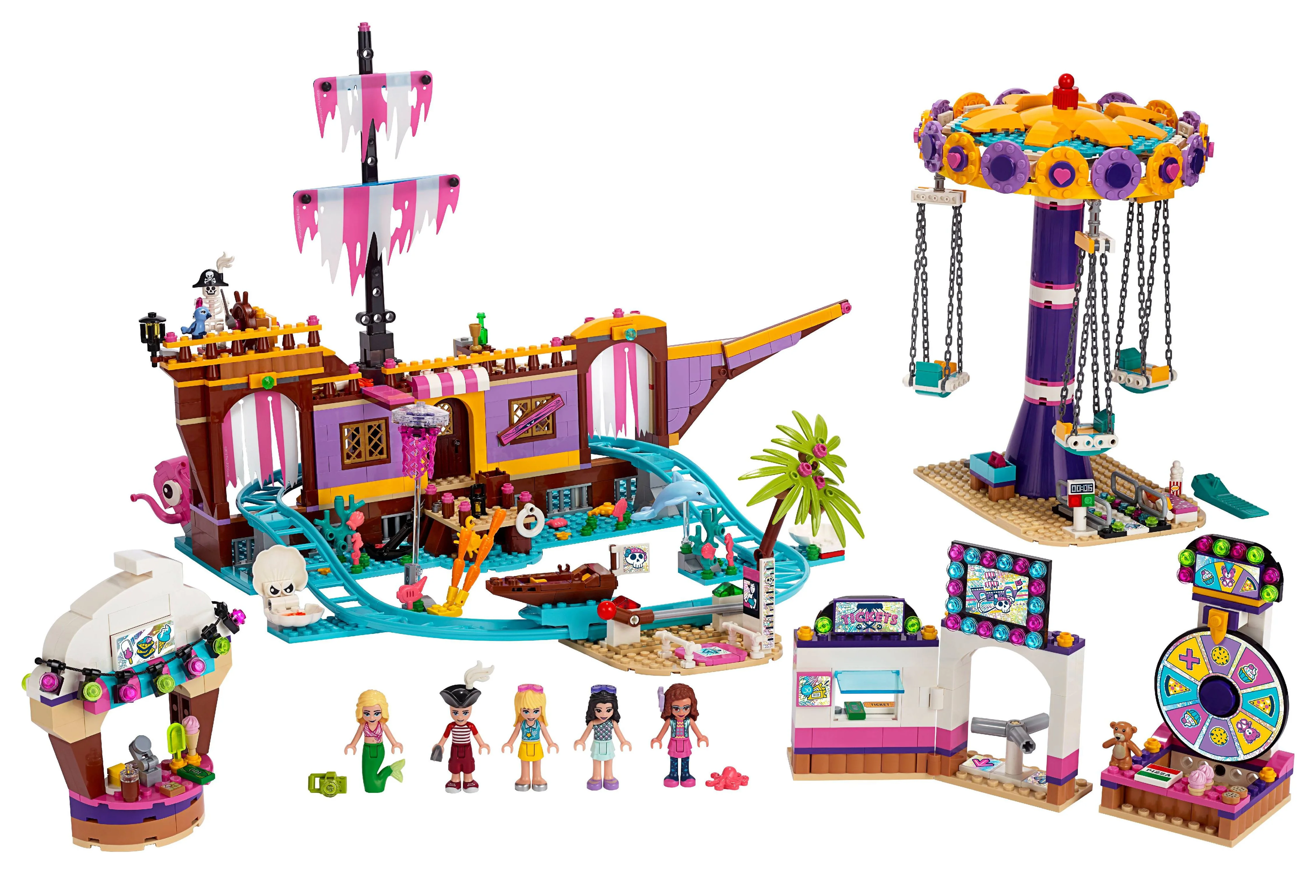 LEGO Friends Heartlake City Amusement Pier 41375 Building Kit