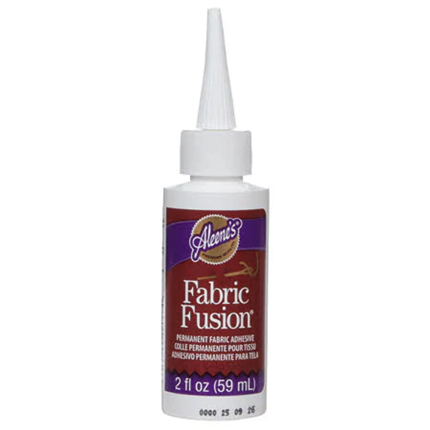 Aleene’s Fabric Fusion Adhesive, Premium Clear Permanent Fabric Glue, Needlenose 2 fl oz – 0.2 lb,