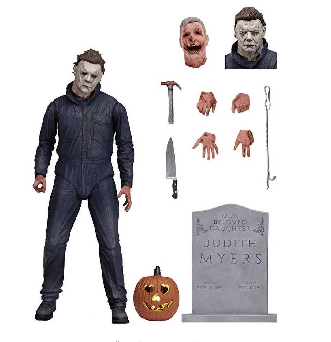 Neca NEC-JUN188561-C Halloween (2018 Movie) – 7″ Scale Action Figure – Ultimate Michael Myers