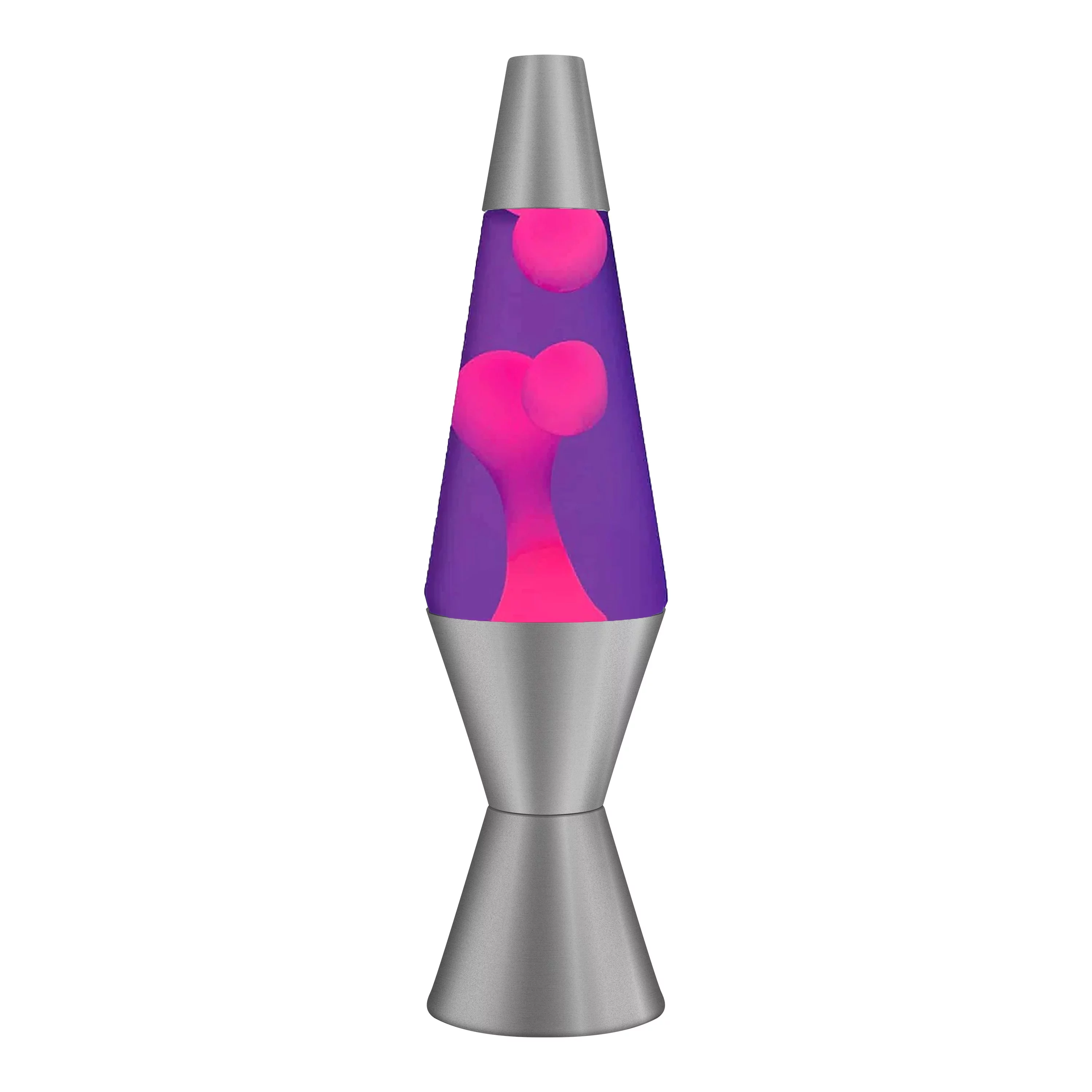 Schylling 14.5″ Original LAVA Lamp, Azure Galaxy – Silver Glitter with Blue Liquid