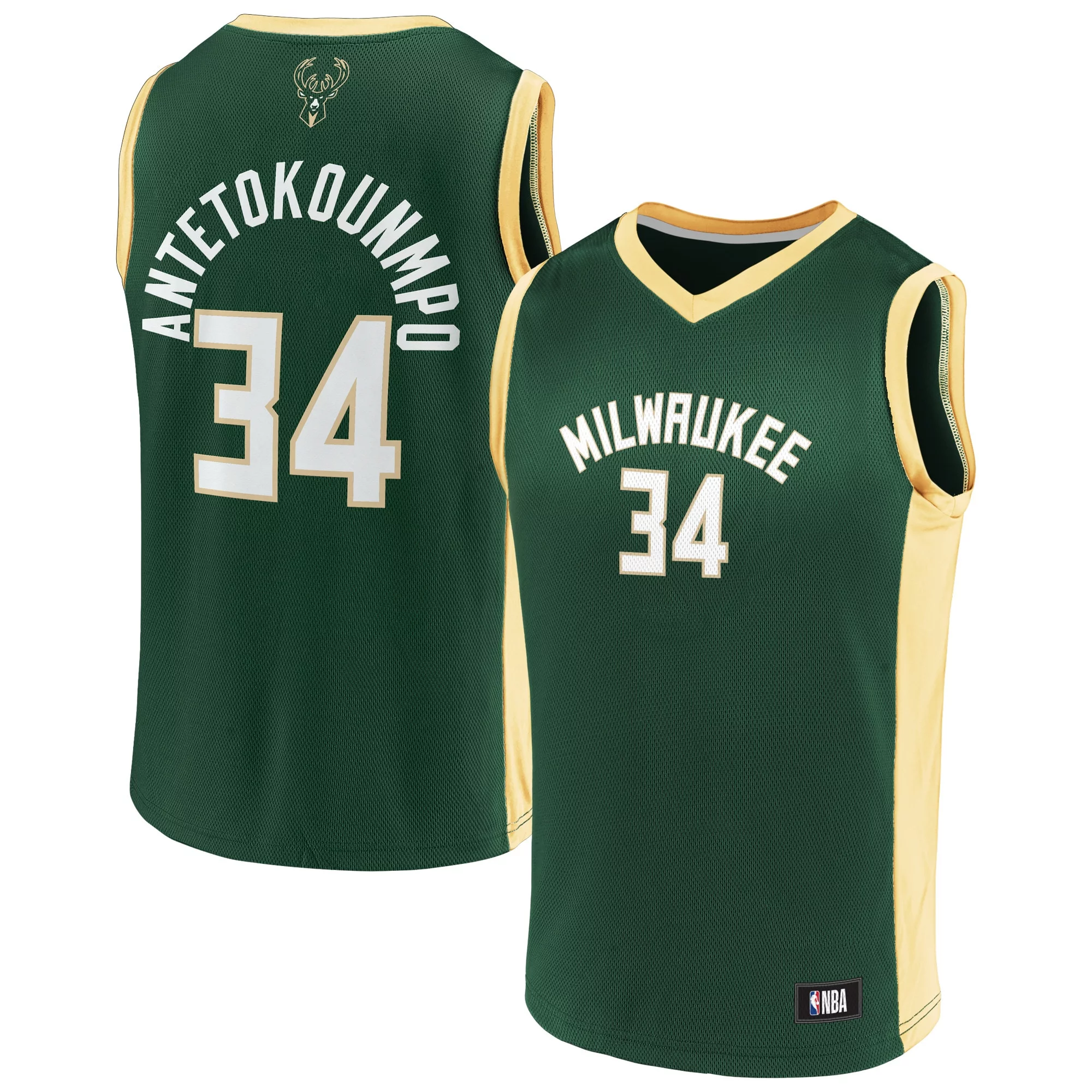 Milwaukee Bucks NBA Player Jersey – G ANTETOKOUNMPO