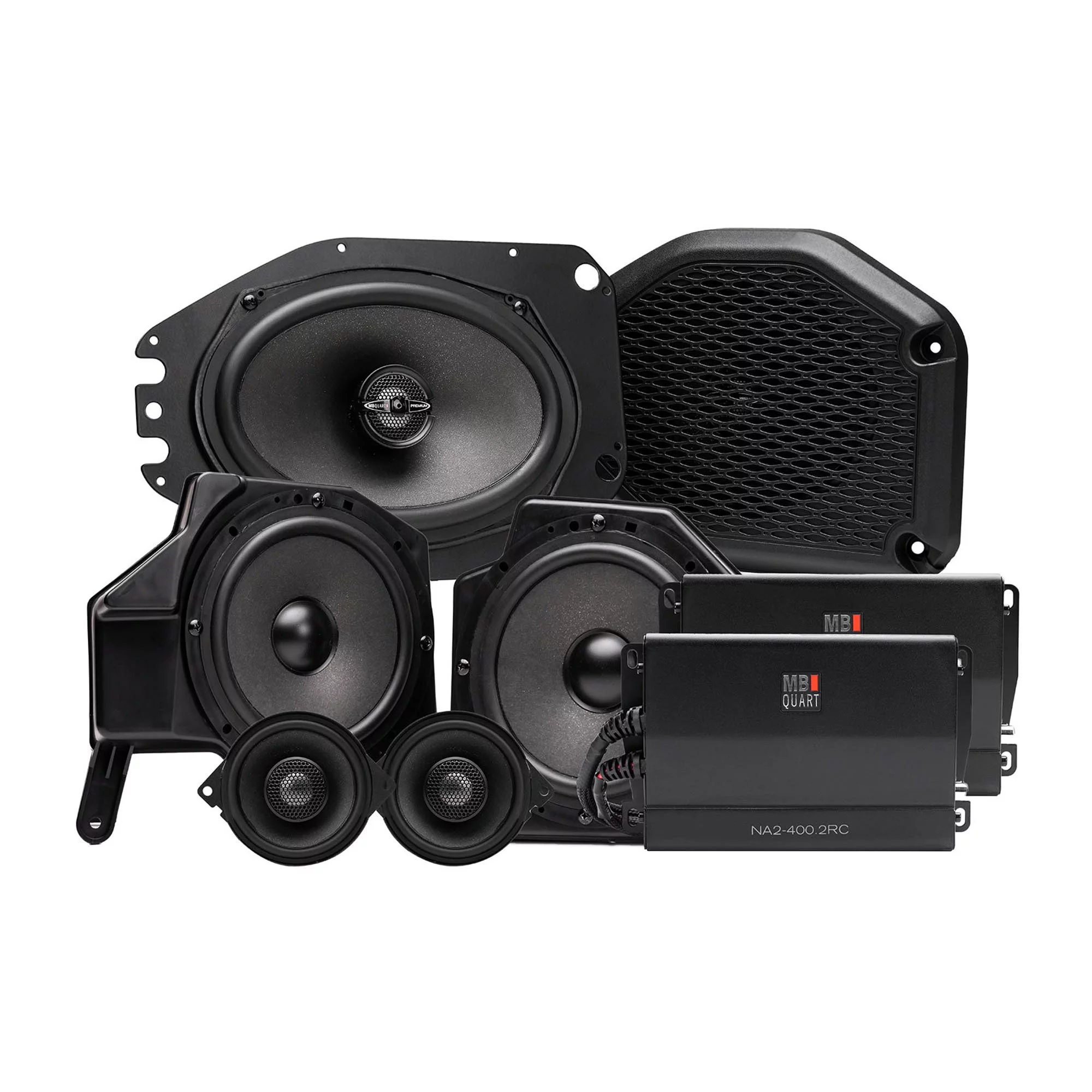 MB Quart MBQJ-STG6A-1 800 W STAGE 6 Tuned System, Jeep Wrangler & Gladiator