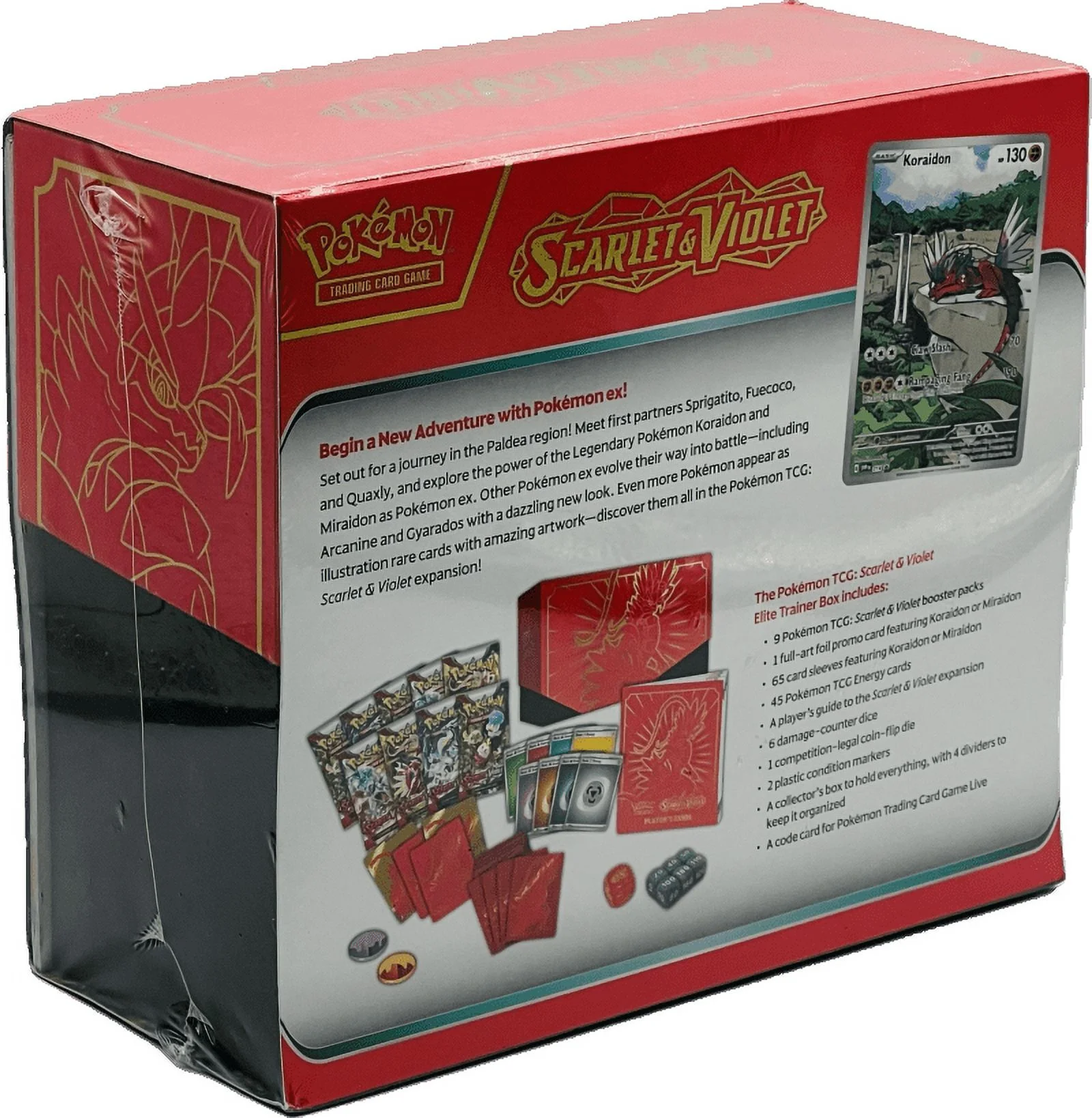 Pokemon Trading Card Game: Scarlet & Violet Elite Trainer Box – Easy to Play