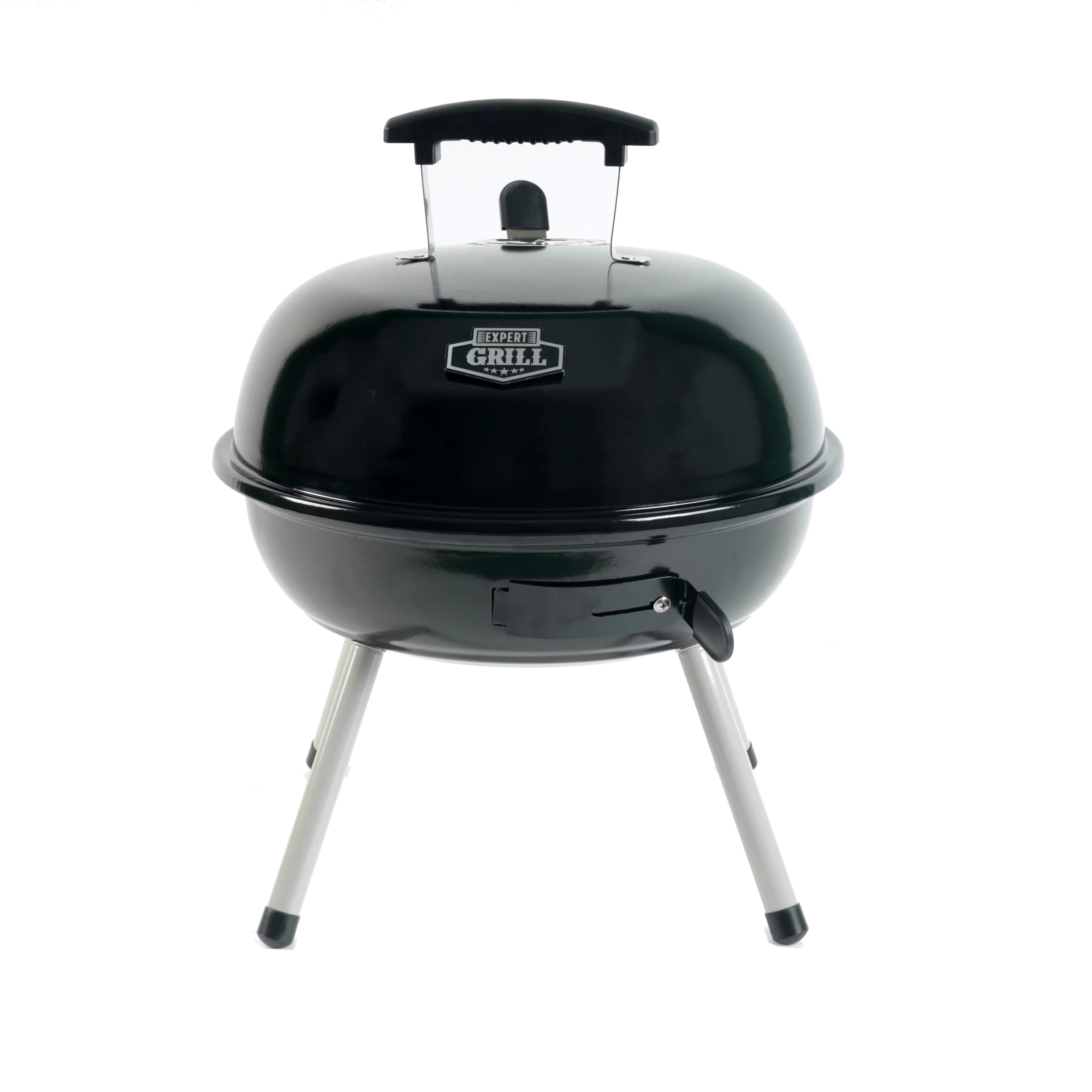 Expert Grill 14.5” Steel Portable Charcoal Grill, Black