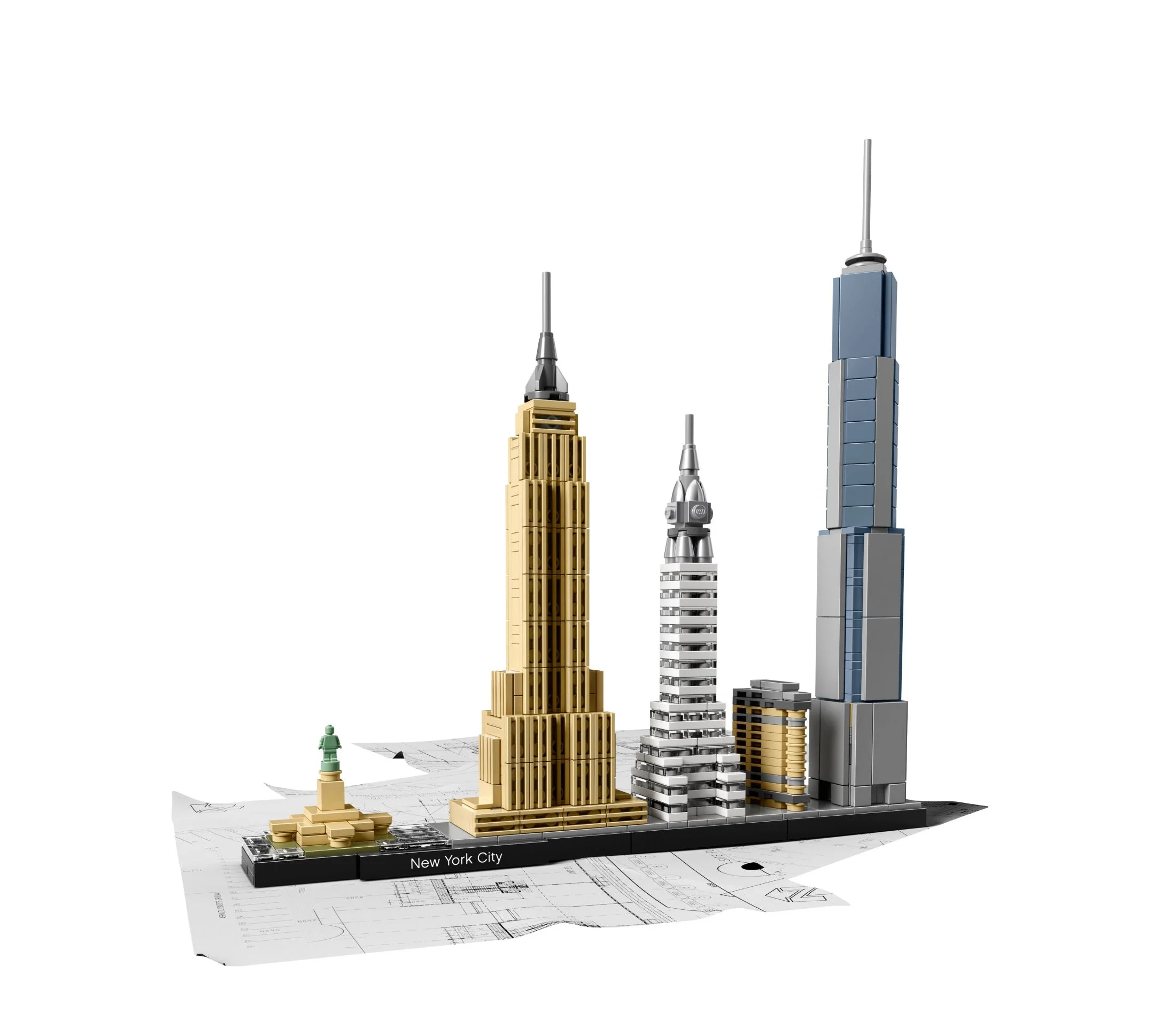 LEGO Architecture New York City Skyline 21028, Collectible Model Kit for Adults to Build, Creative Activity, Home D??cor Gift Idea