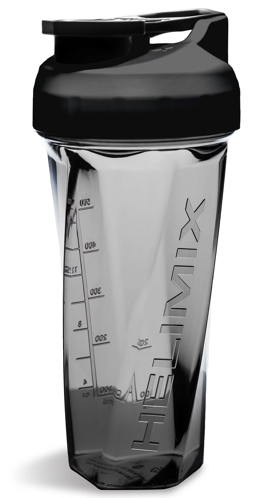 Helimix 2.0 Vortex Black Portable Pre-Workout Blender Shaker Bottle 28oz