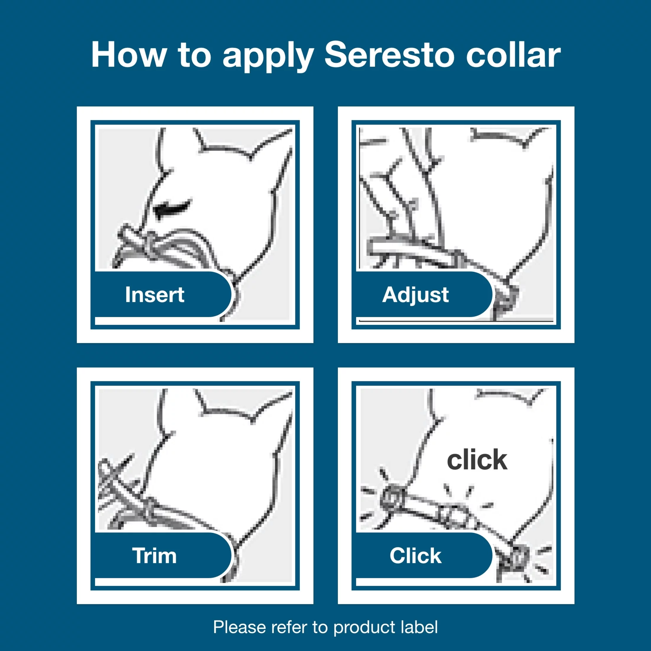 Seresto for Cats 8-Month Flea and Tick Prevention Collar