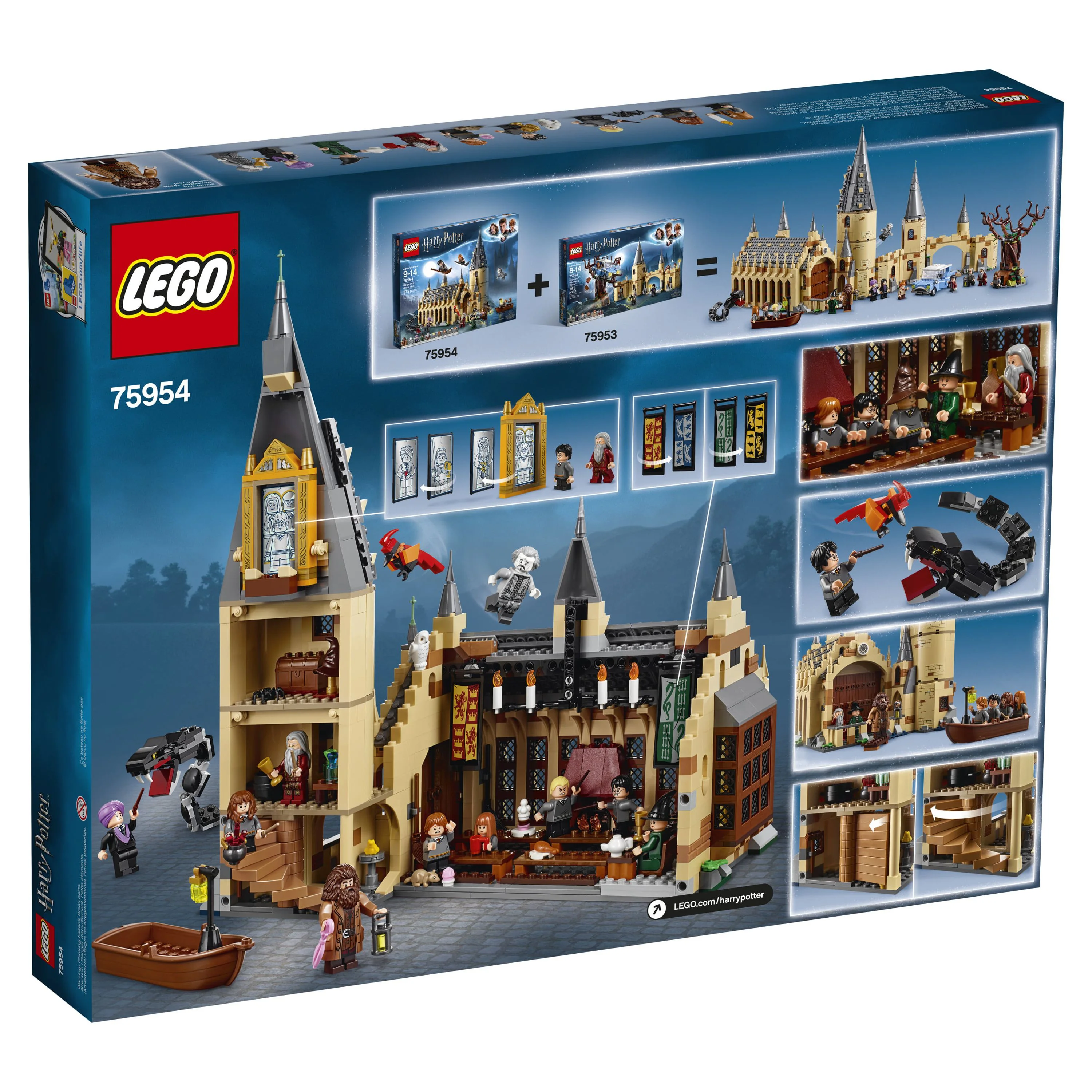 LEGO Harry Potter Hogwarts Great Hall 75954 Toy of the Year 2019