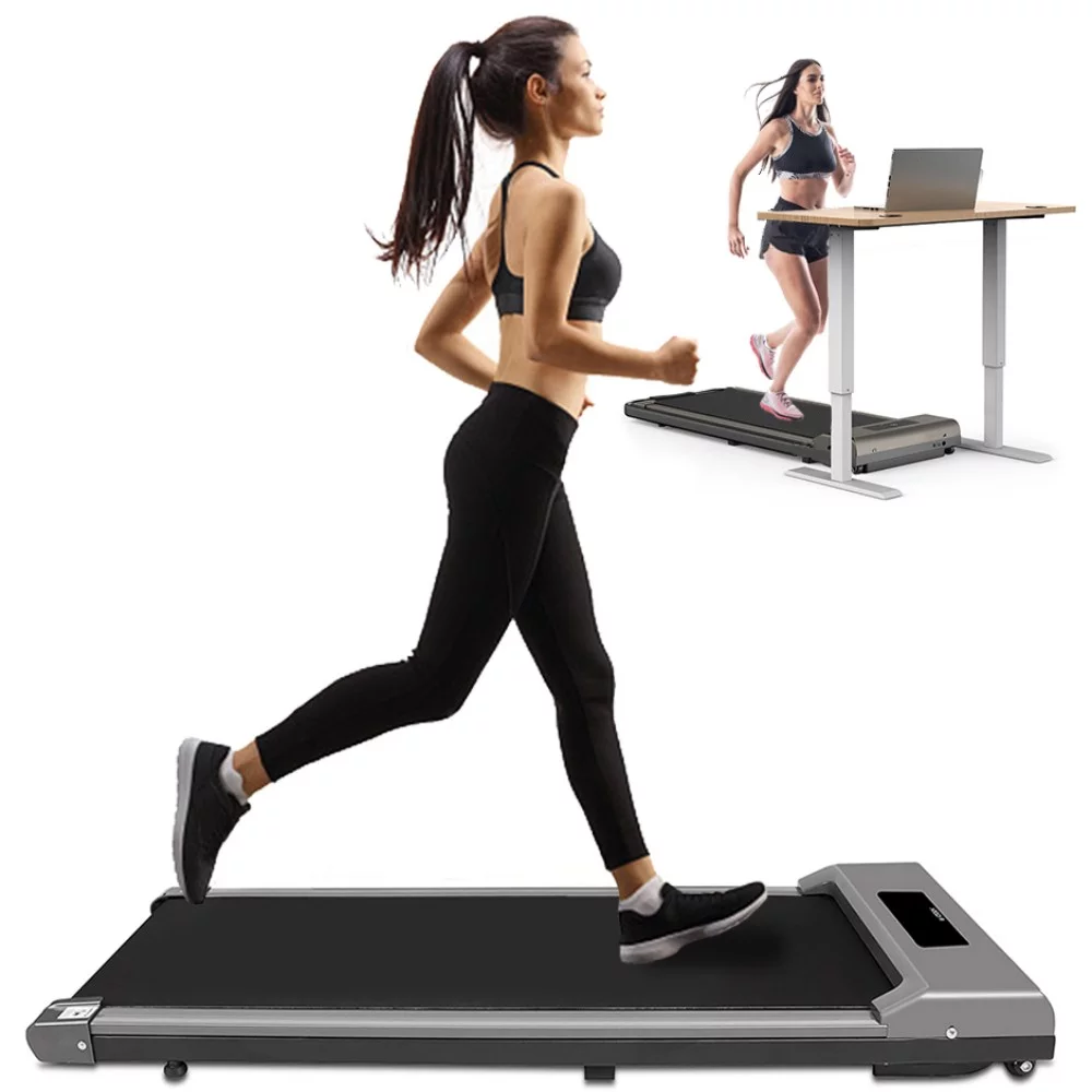 Bigzzia 1.5HP Electric Treadmill, Running Machine for Home Maximum Weight 220lb Suitable for Love of Sports Fitness Girls, Boys, Mom & Dad Gift