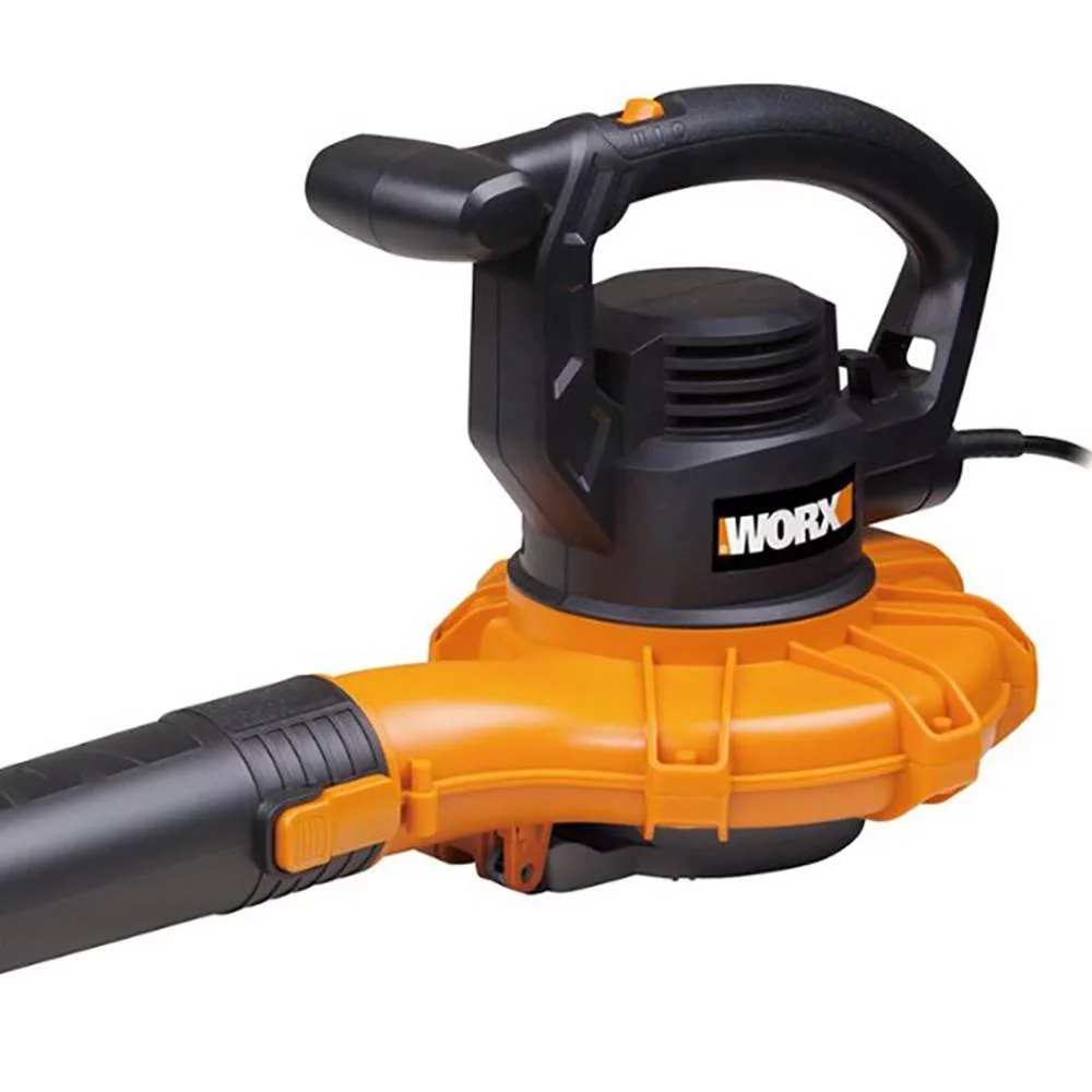 Worx WG518 12 Amp All in 1 Lightweight Corded Electric Leaf Blower Mulch Vacuum