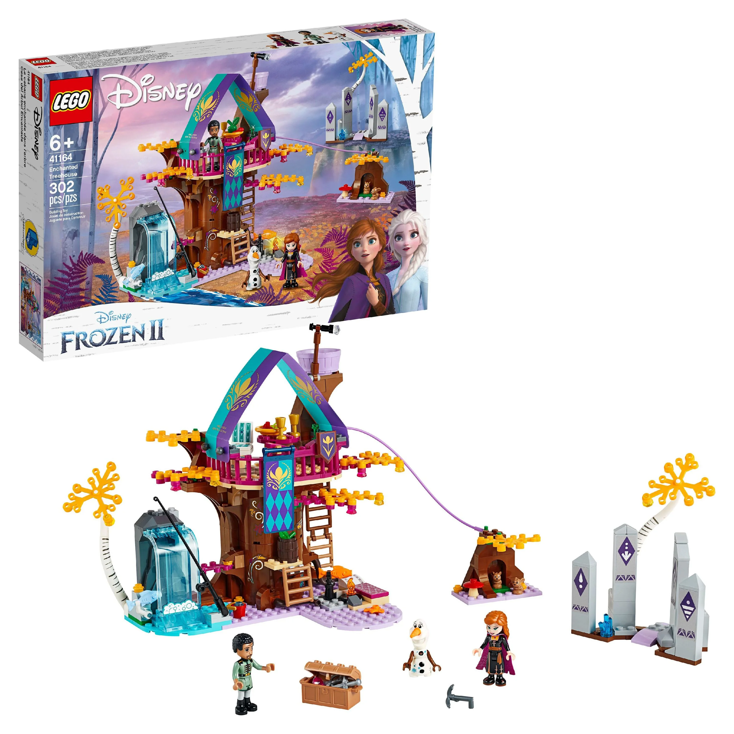 LEGO Disney Frozen II Enchanted Treehouse 41164 Toy Building Kit