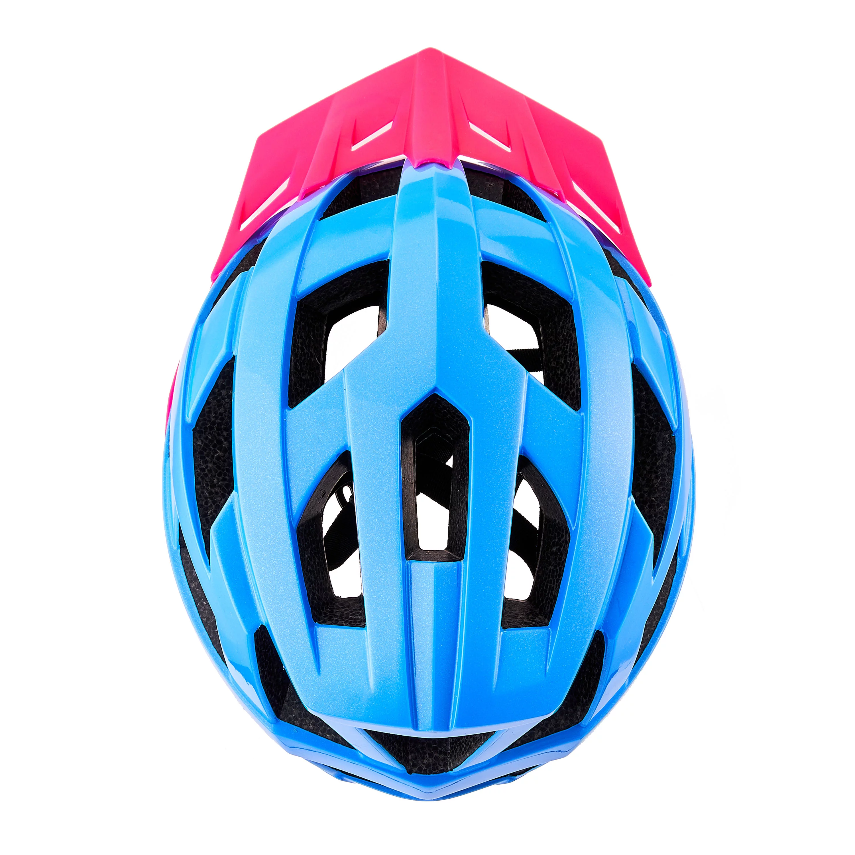 Ozark Trail Youth Bike Helmet, Pink and Blue (Ages 8+)