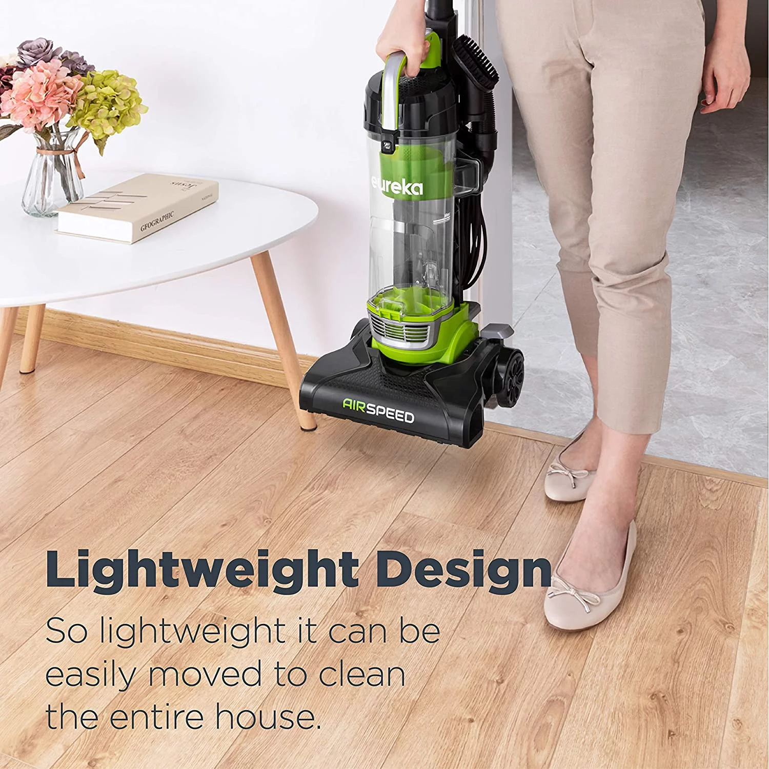 Eureka Airspeed Bagless Upright Vacuum Cleaner, NEU100