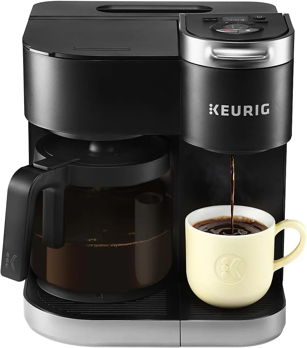 Keurig K-Duo Single Serve K-Cup Pod & Carafe Coffee Maker, Black