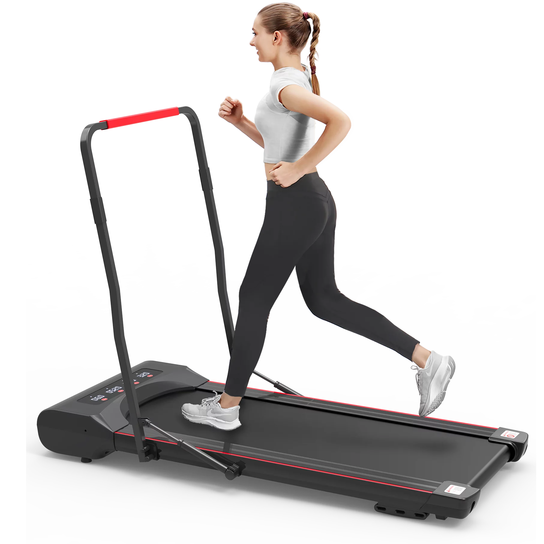 Clearance! Under Desk Treadmill 2 in 1 Walking Machine, Portable, Folding, Electric, Motorized, Walking and Jogging Machine with Remote Control for Home and Office Workout