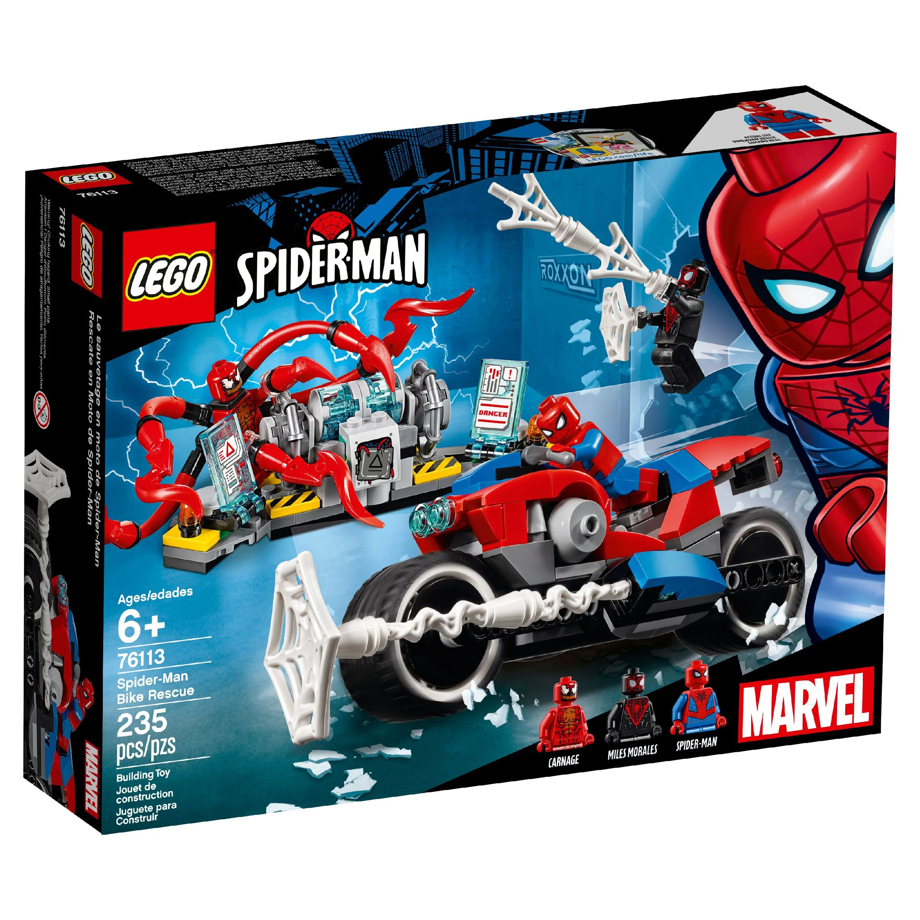 LEGO Super Heroes Spider Man Bike Rescue 76113